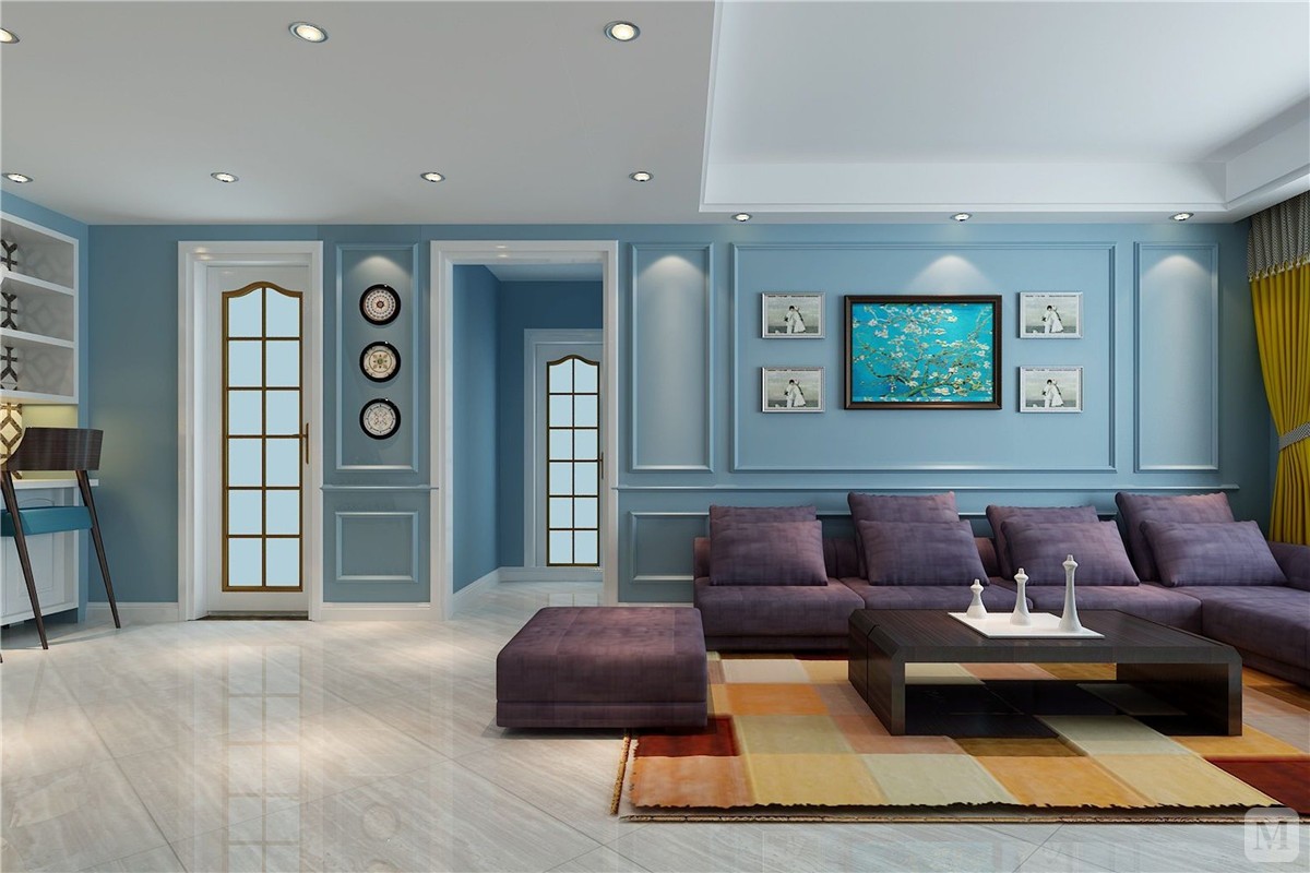 室内的设计中，将绿化的装饰改善室内环境是重要的方法，室内摆设盆栽、植物等，让绿化和小品沟通室内外的环境，扩大室内的空间感及美化感