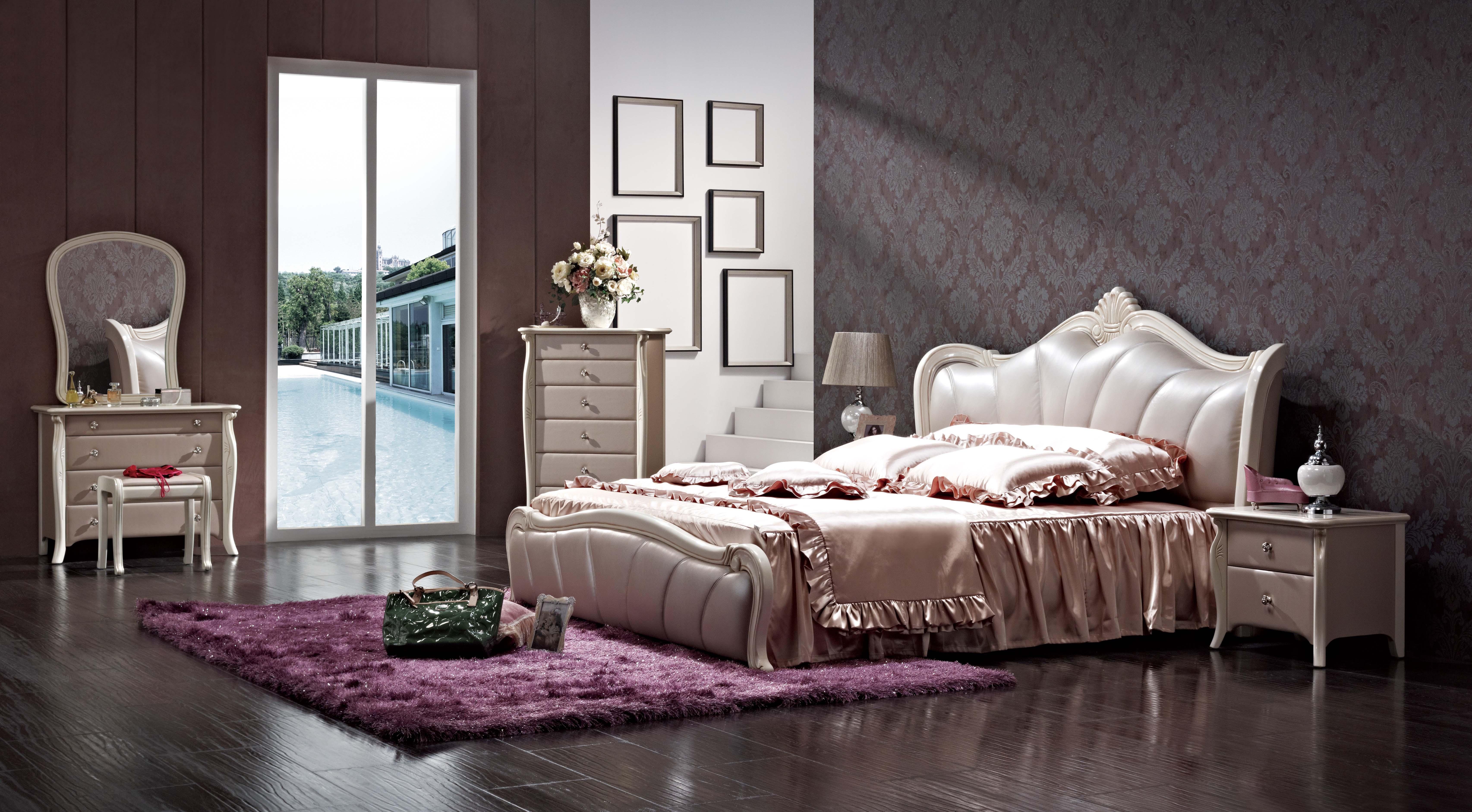 依思蒙沙 皮床 皮床,简欧风格,大气,上档次 爱丽舍