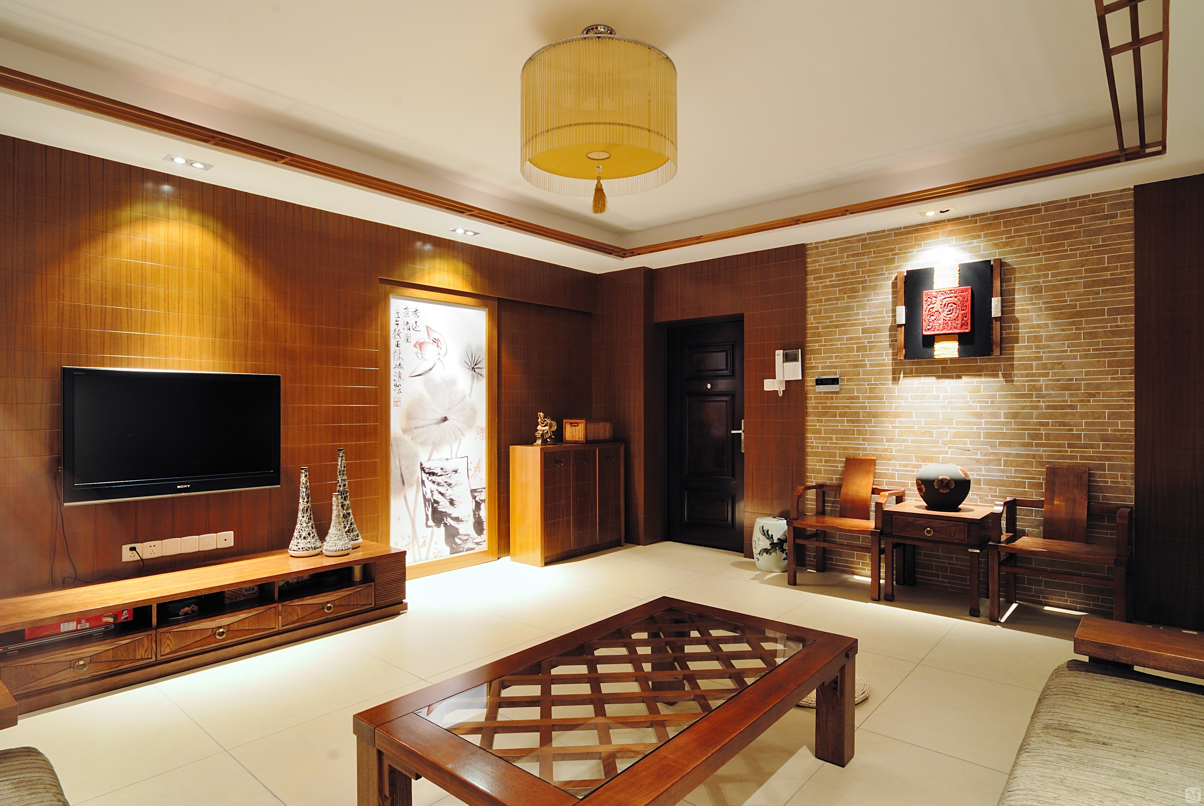 7万139㎡中式三房装修碧桂园都荟 139平中式风格