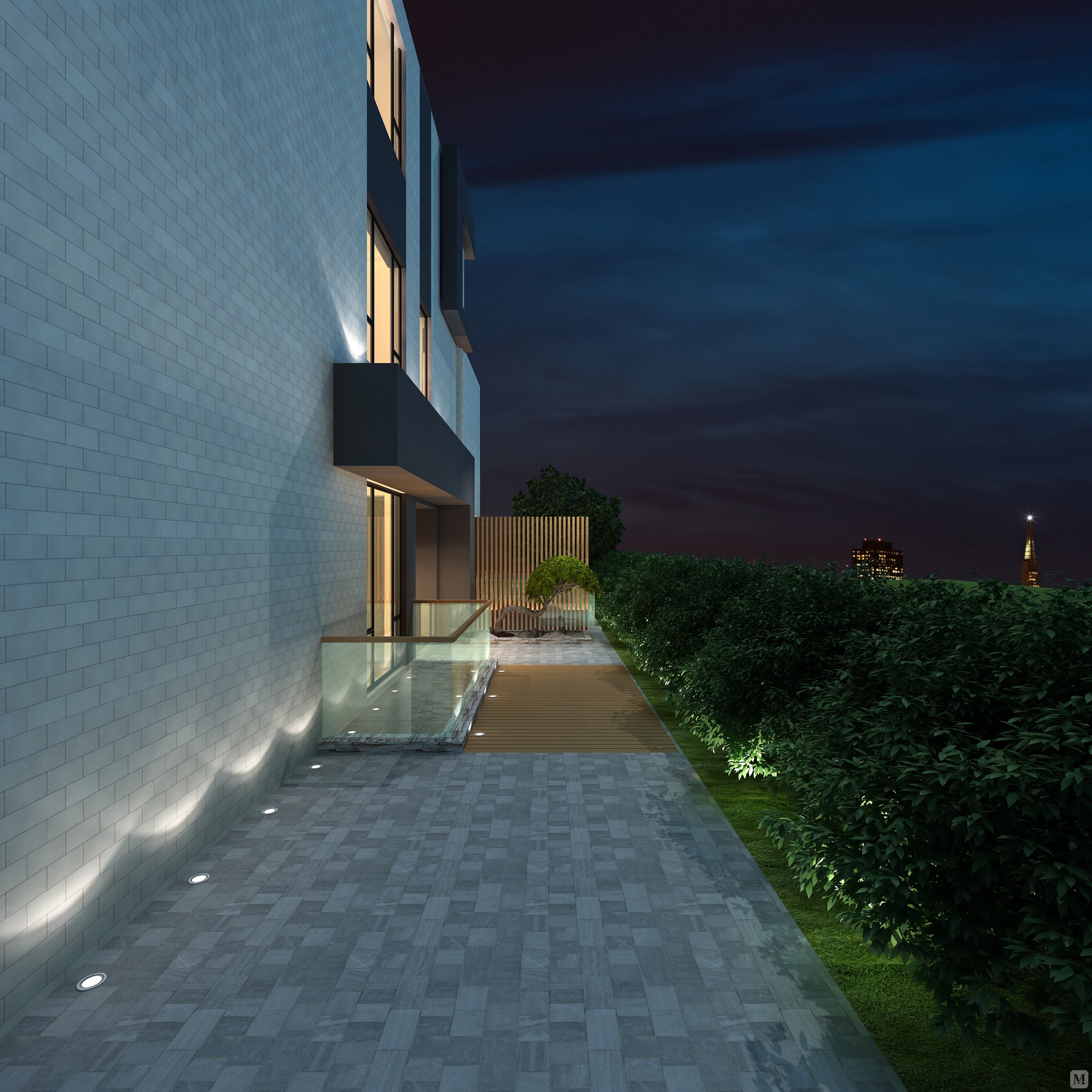 7万450㎡简约别墅装修爱家名邸 450m 现代简约