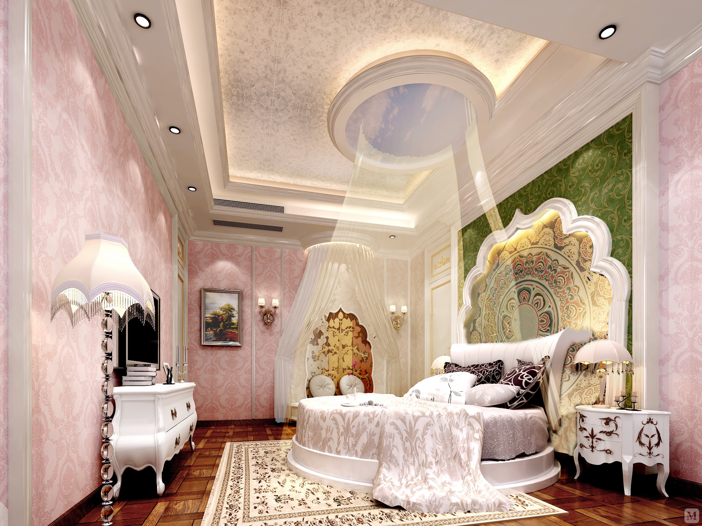 64.3万300㎡简欧复式装修凯茵新城梵登张先生雅居