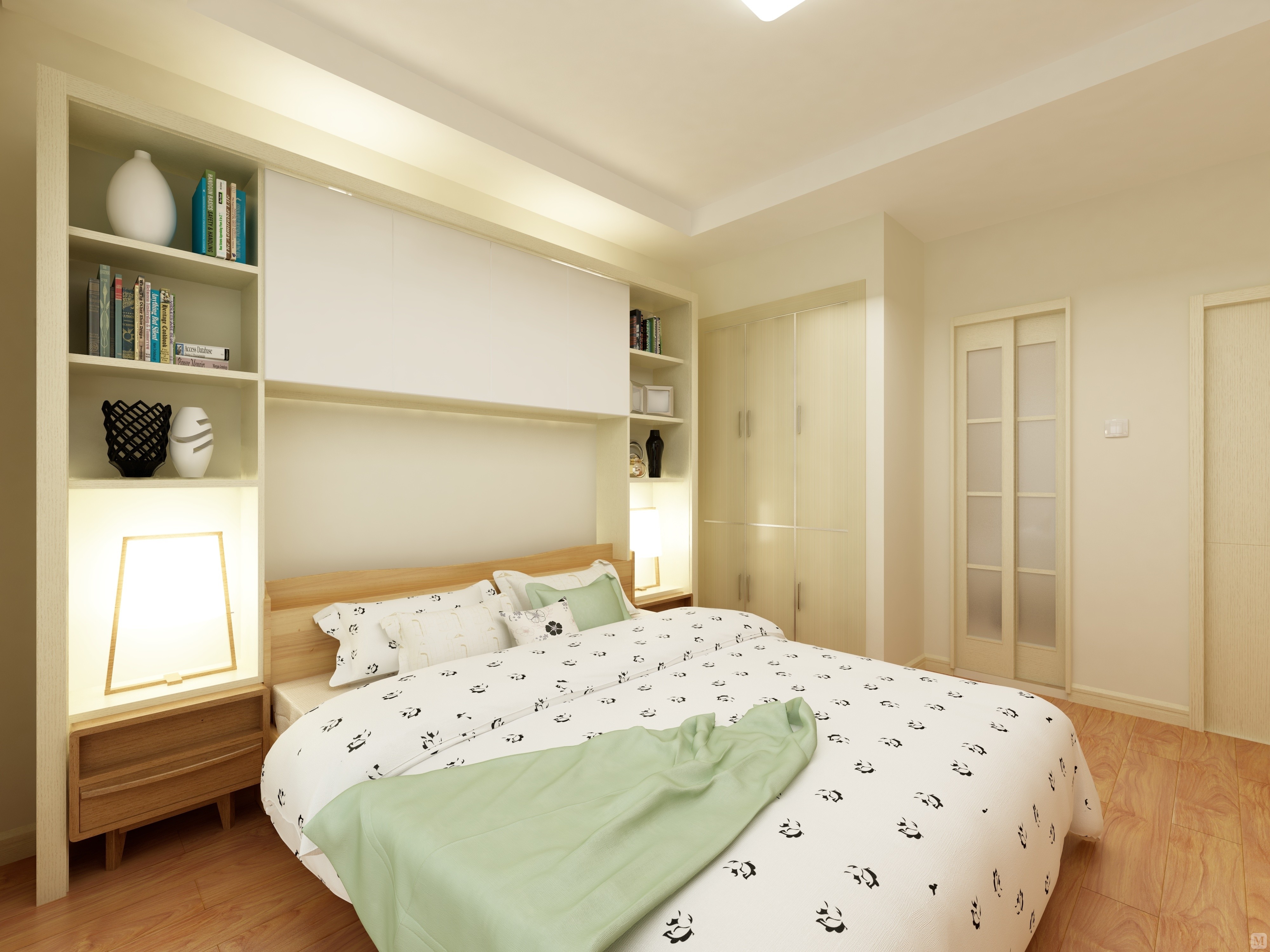 4万108㎡日式三房装修日式 无印良品风格