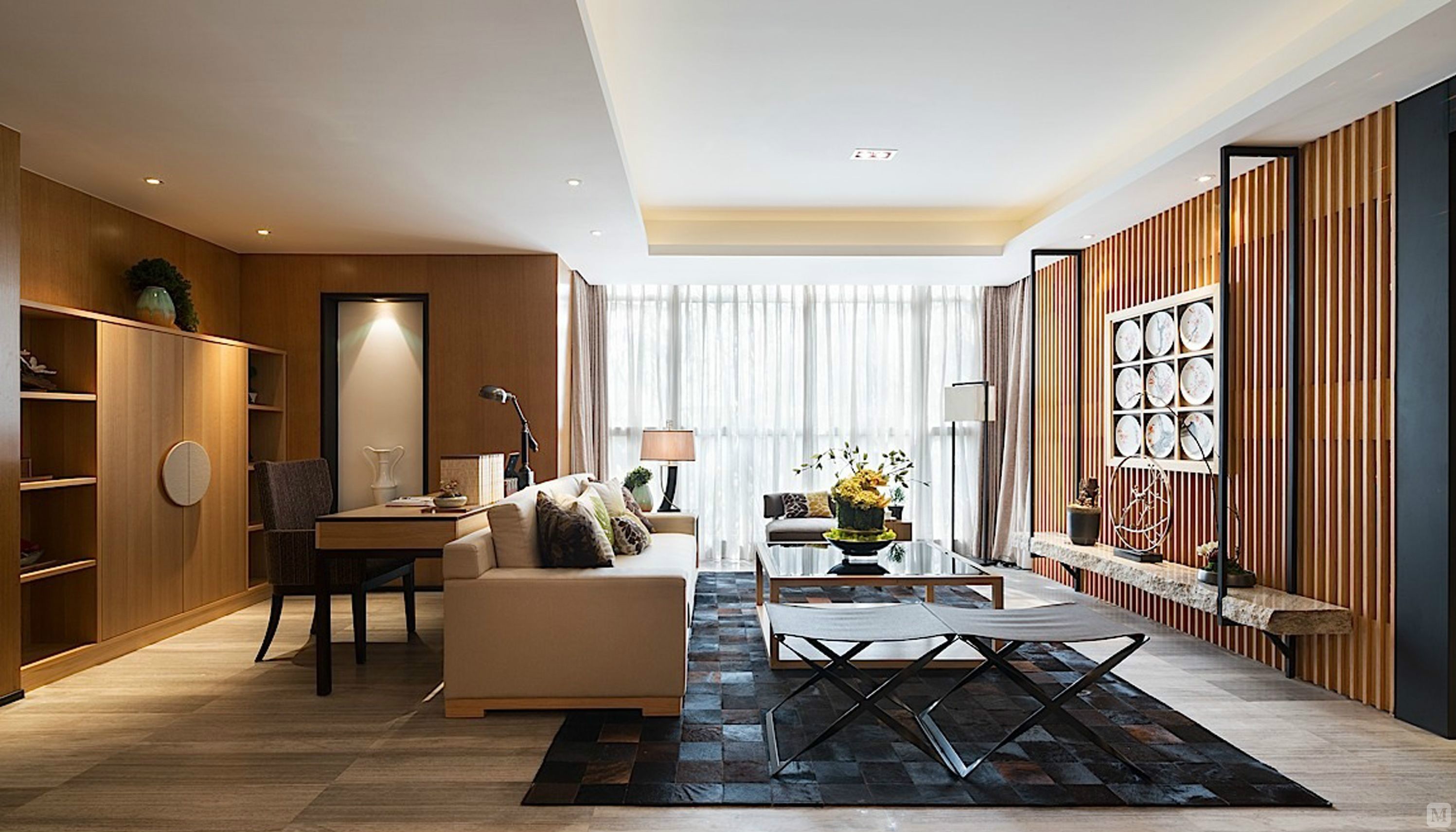 9万121㎡混搭三房装修佛山万科湖岸4栋-红星美凯龙家装效果图