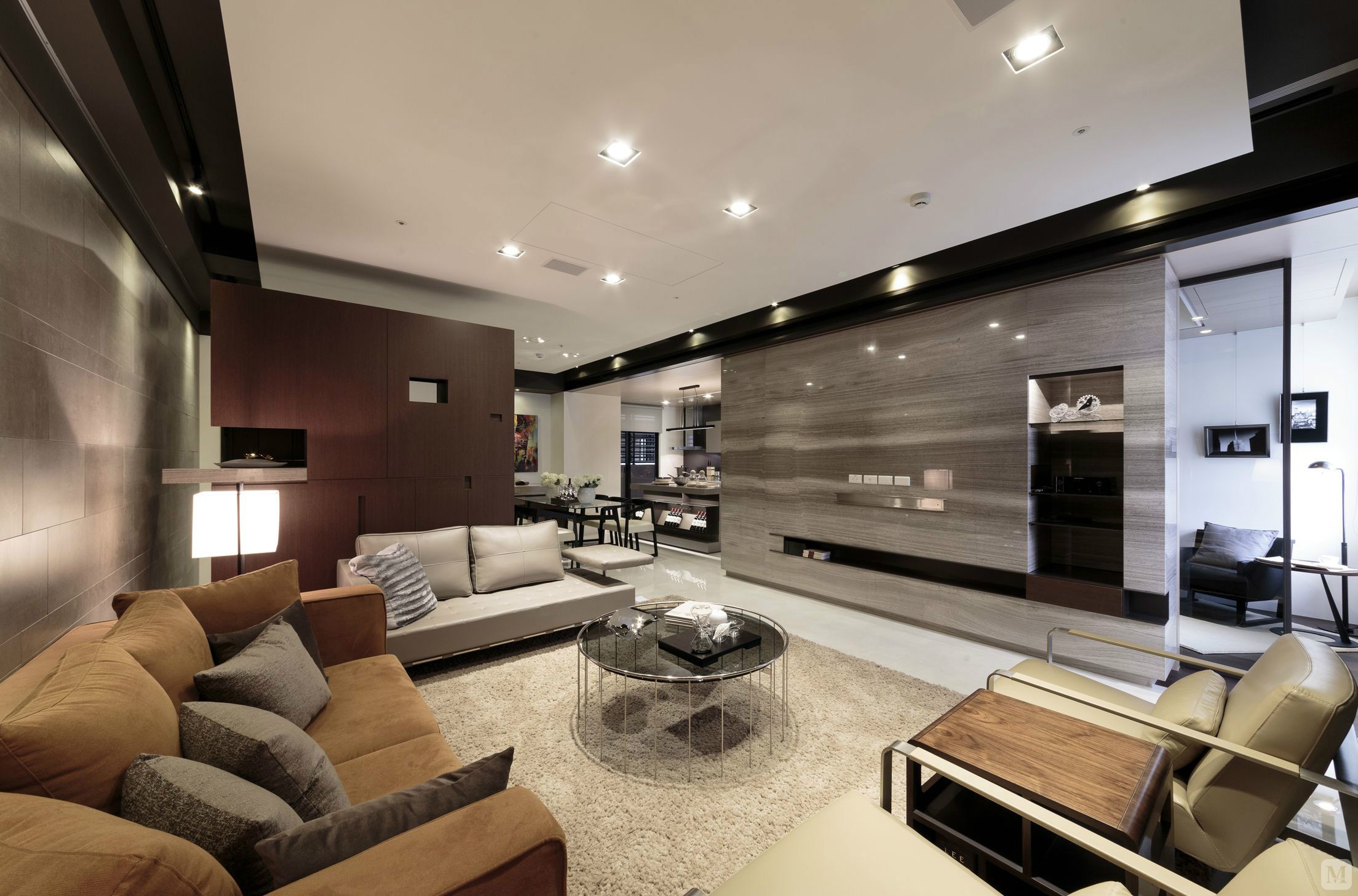 7万105㎡地中海三房装修长沙地税局陶然居案例-红星美凯龙家装效果图