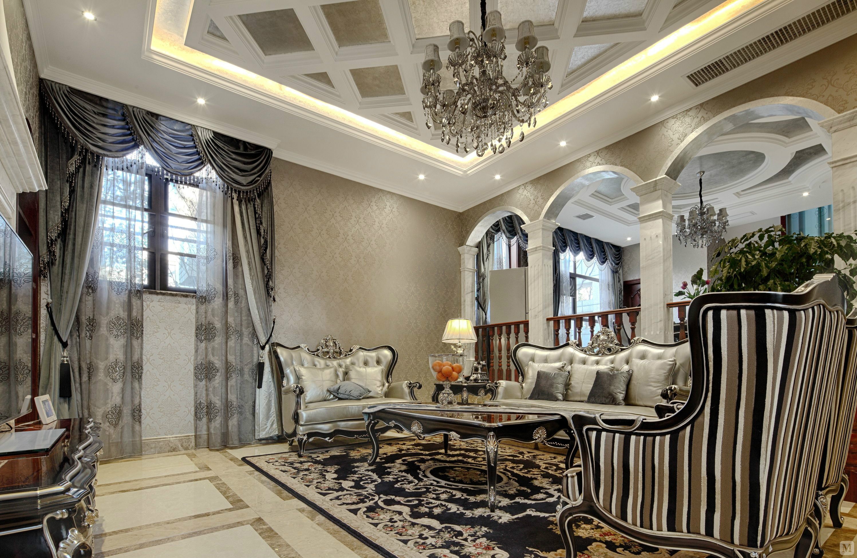 4万123㎡简欧四房装修长安锦绣城-简欧-红星美凯龙家装效果图