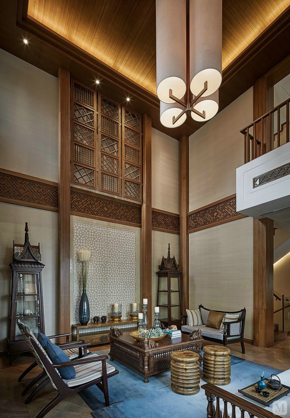 3万323㎡东南亚别墅装修泰国风情的别墅作品