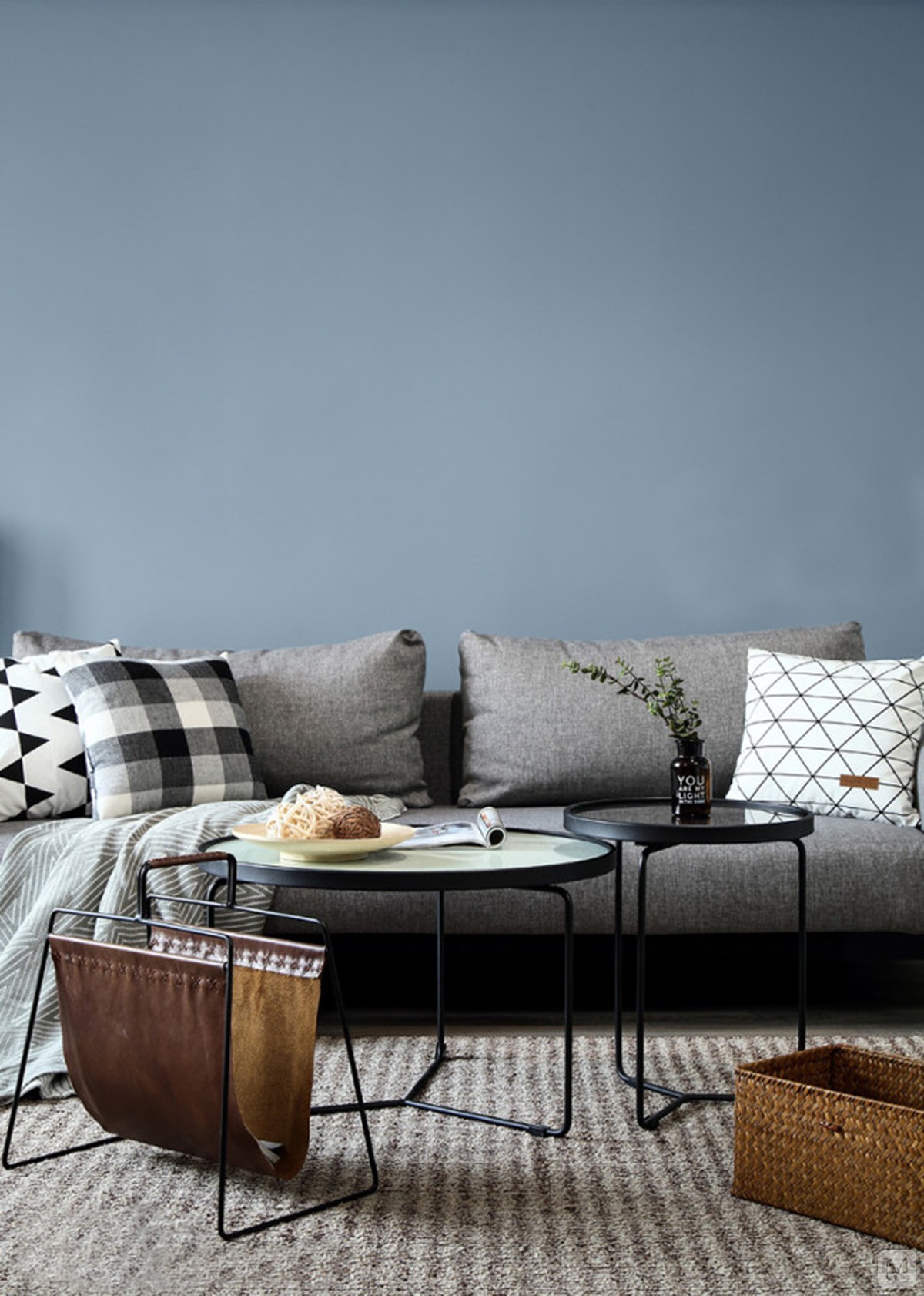 简约客厅背景墙装修效果图-红星美凯龙家装效果图