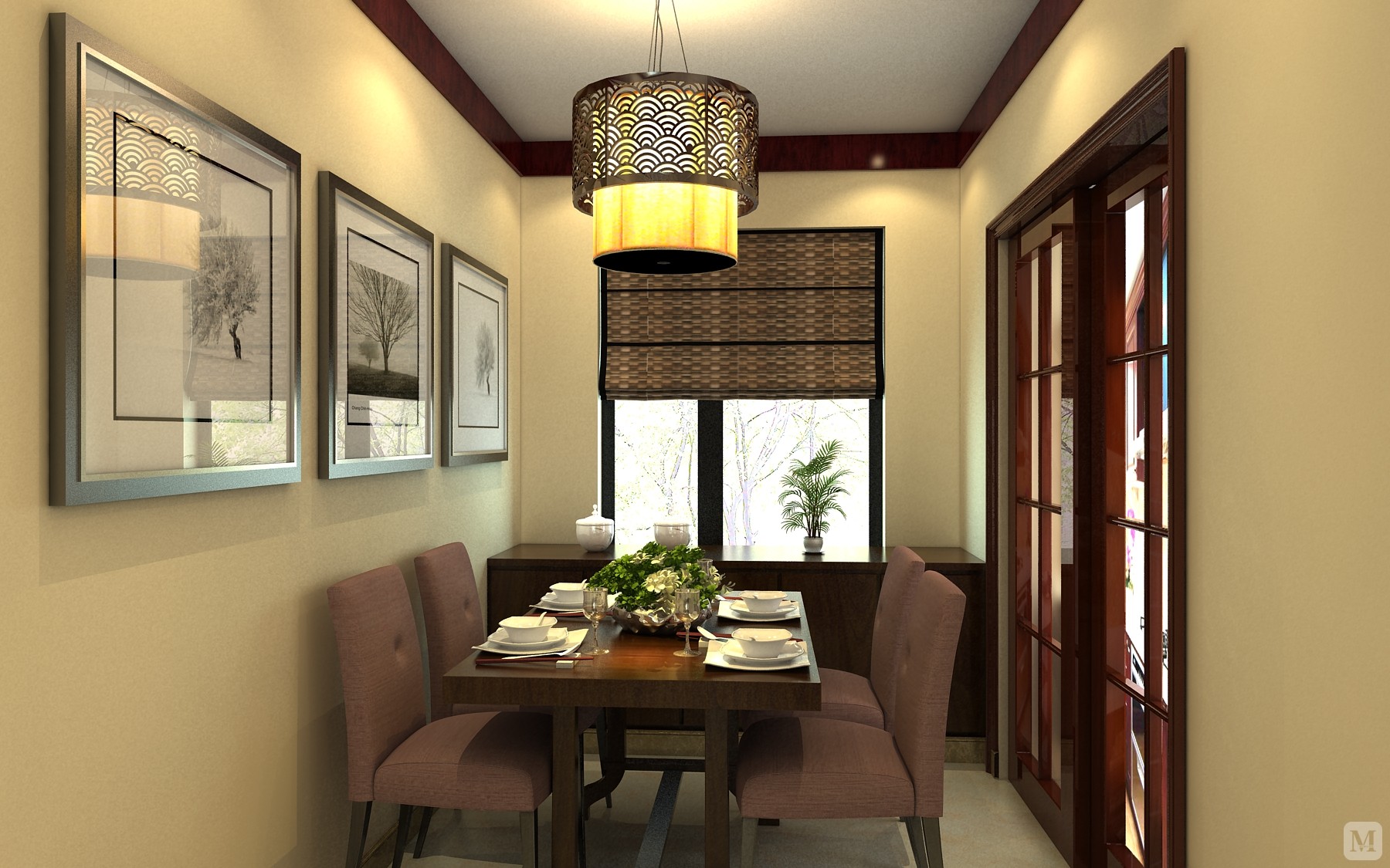 背景作为支撑,以此来传递特定文化氛围中人们的生活追求,那么新中式