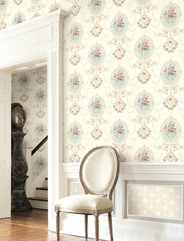 索弗仑 墙纸 法式、古典室内装修风格壁纸 奥斯湖系列 SF0071501