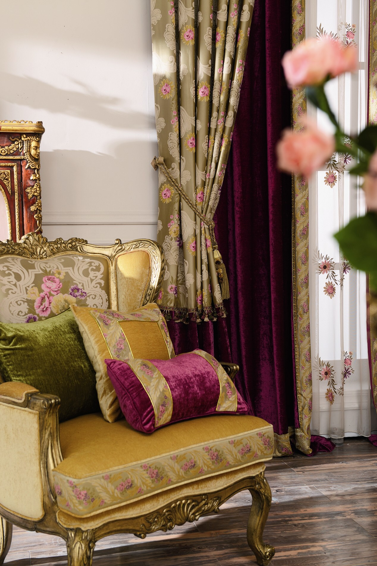 索弗仑窗帘 窗帘 1690系列 yb1693-3