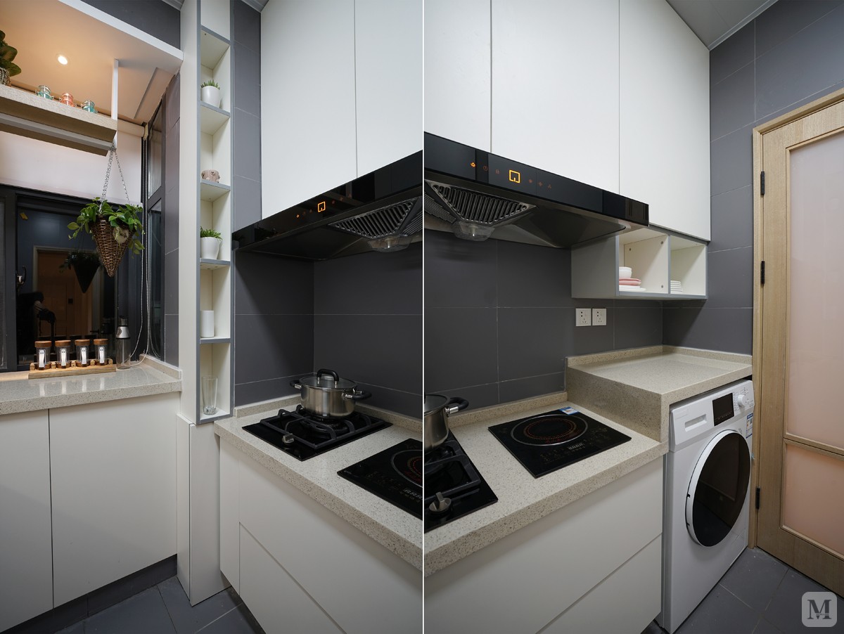 简约厨房吊顶装修效果图