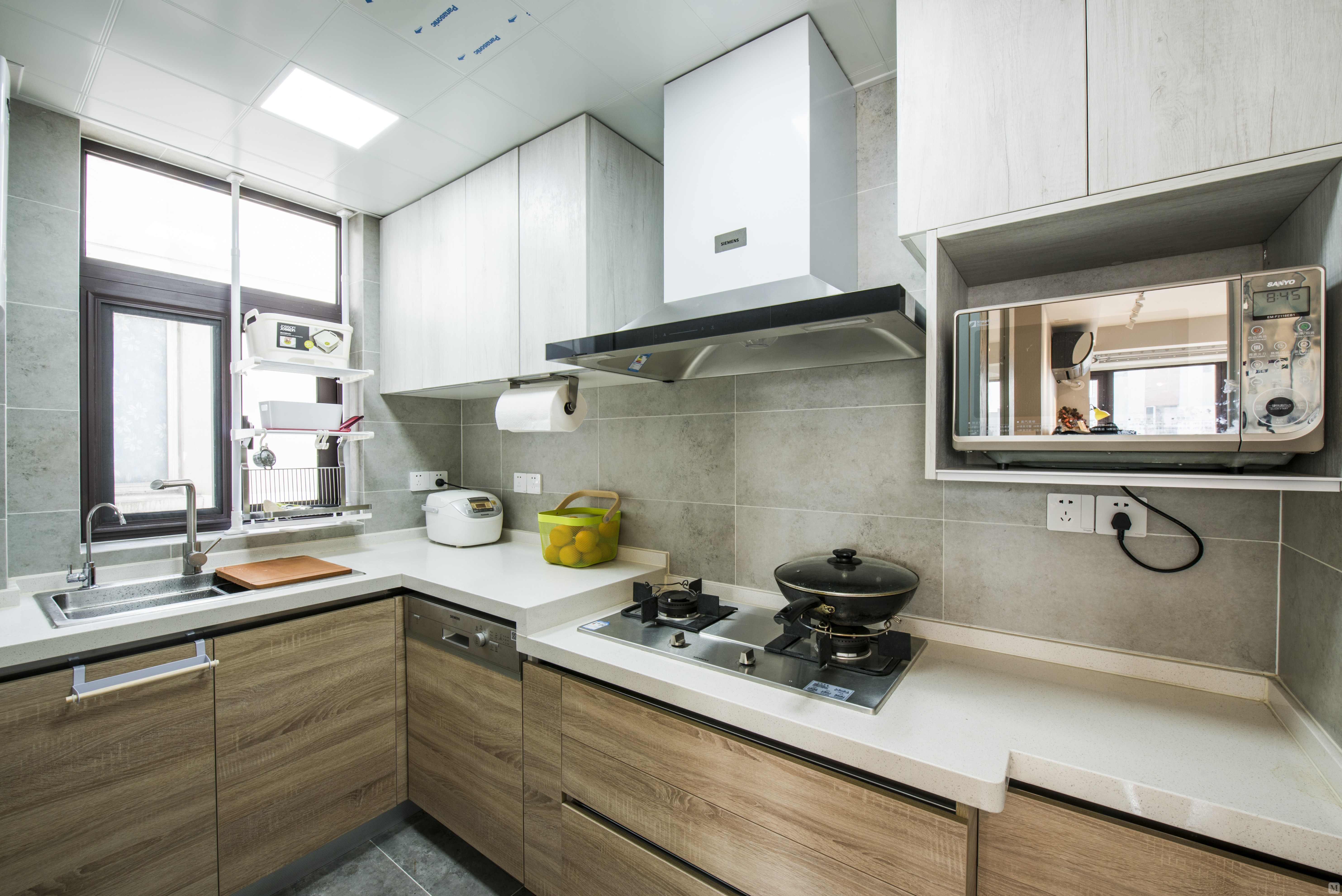 2万85㎡简欧二房装修上海中城绿苑中城绿苑