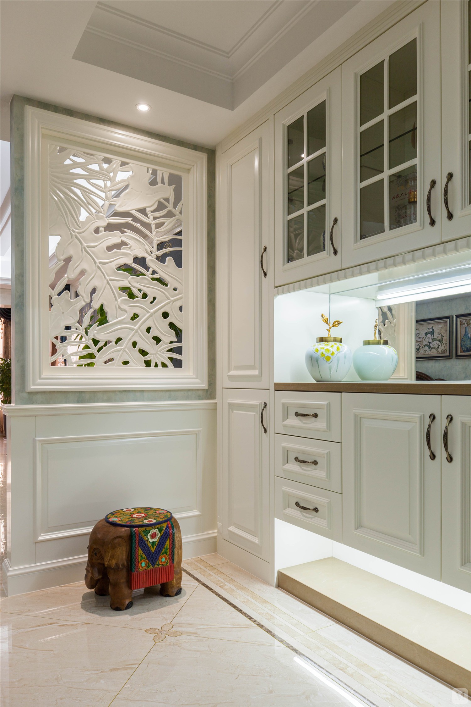 美式玄关装修效果图