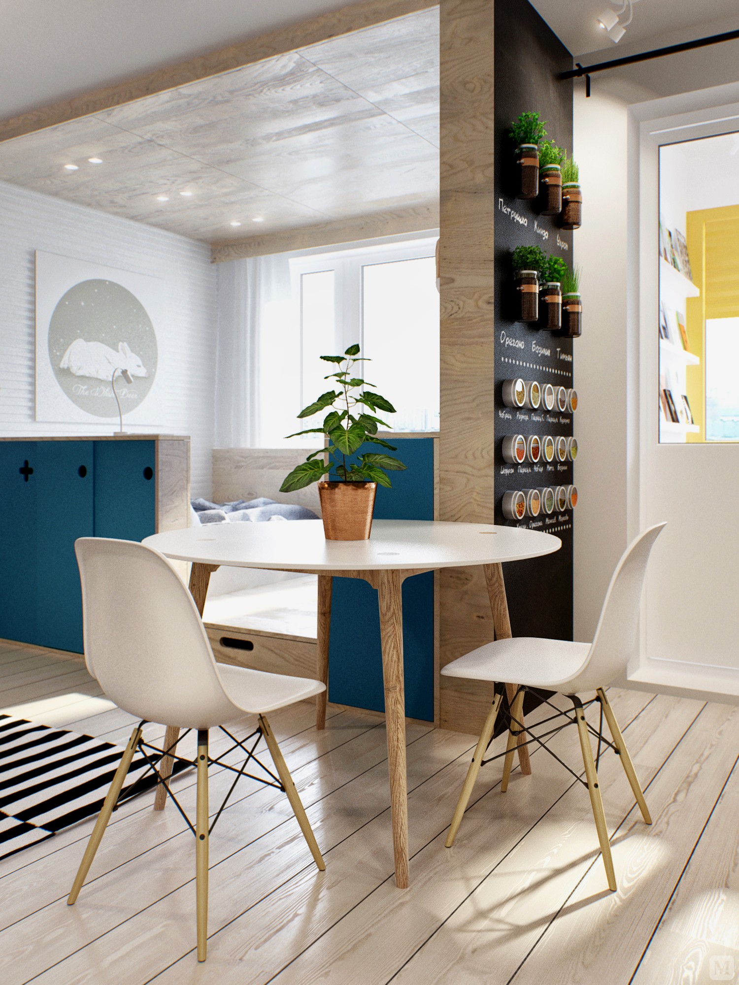 混搭餐厅背景墙装修效果图