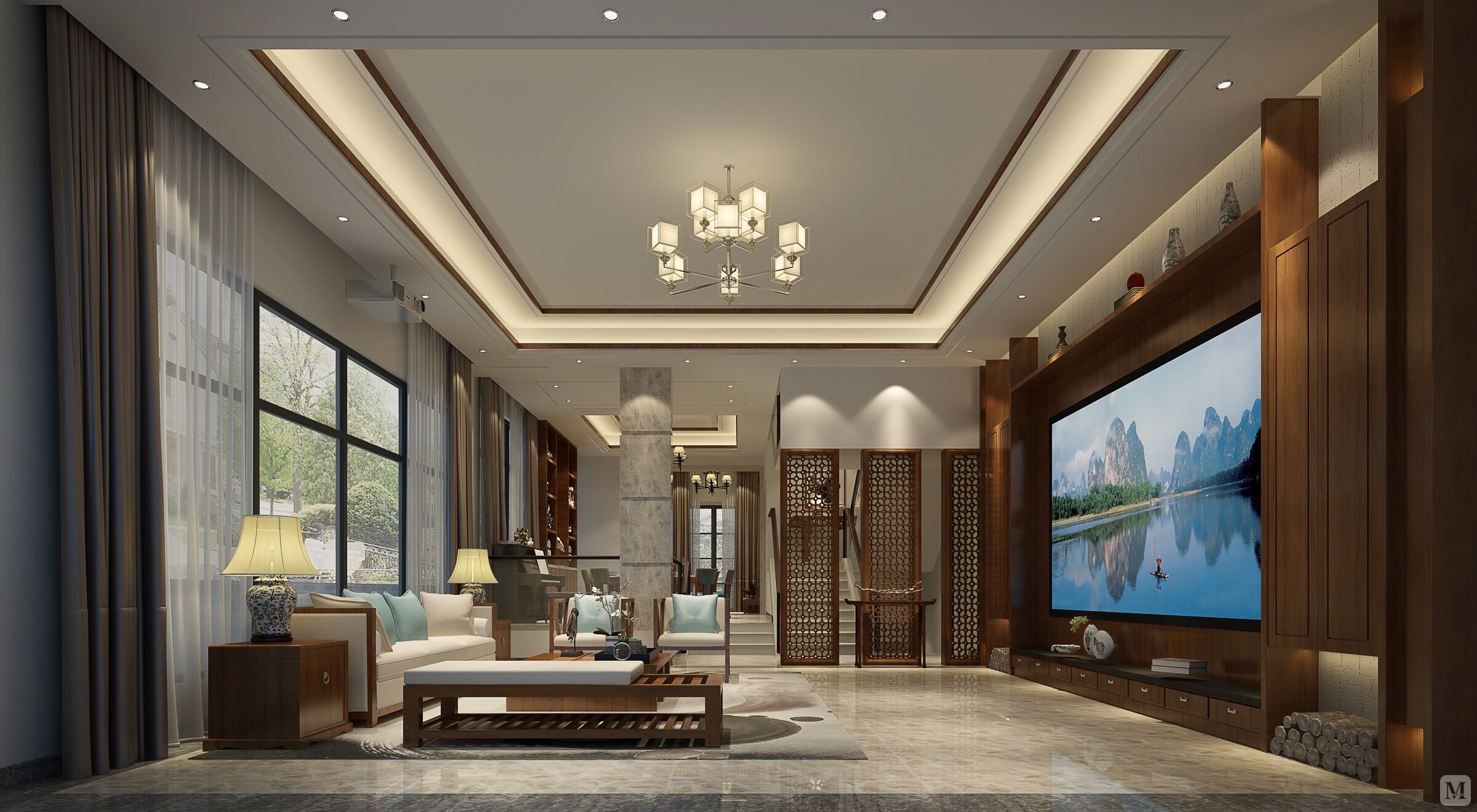 效果图 图片信息 中式客厅背景墙窗帘沙发 立即提交 我们的装修助手会