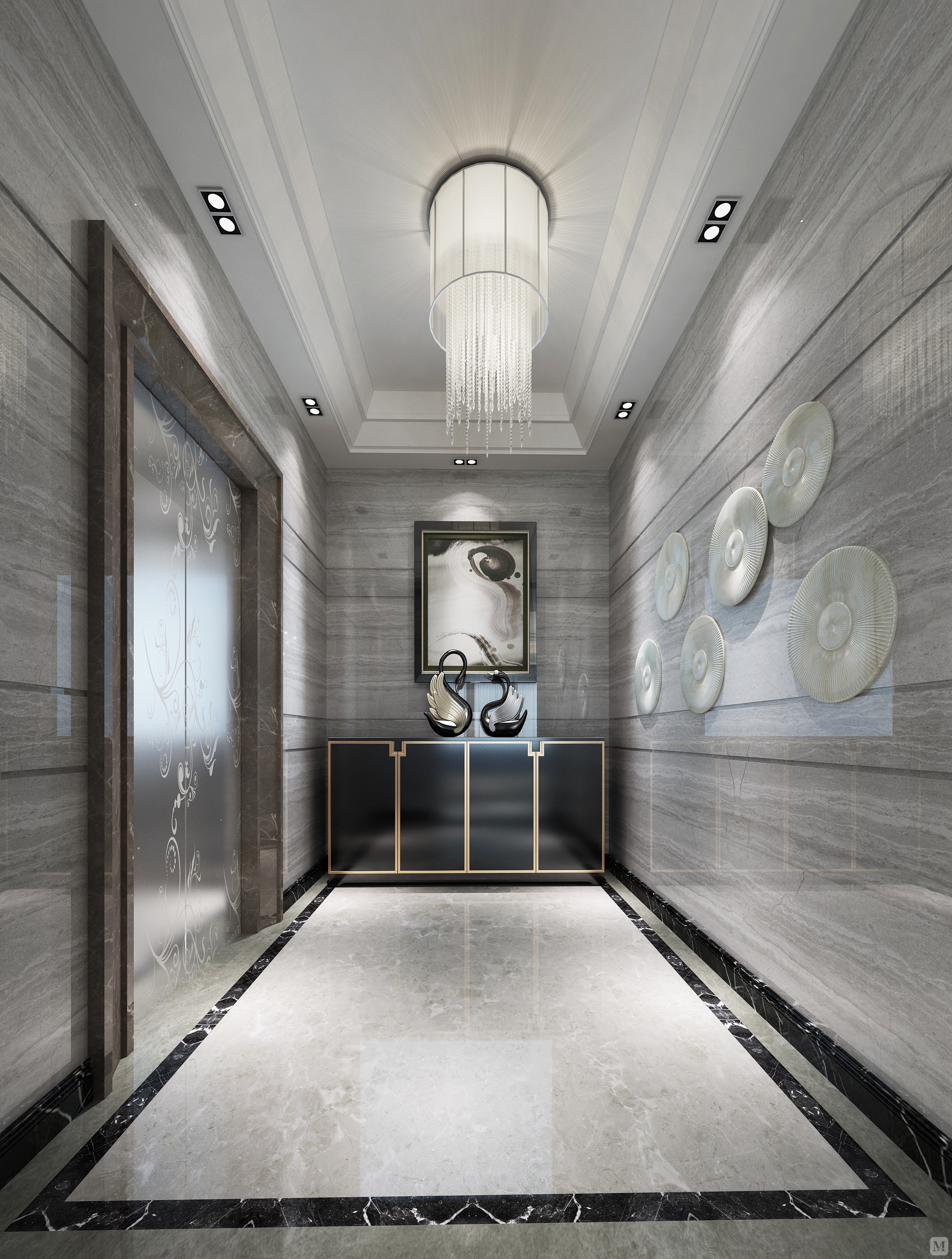 简约玄关装修效果图