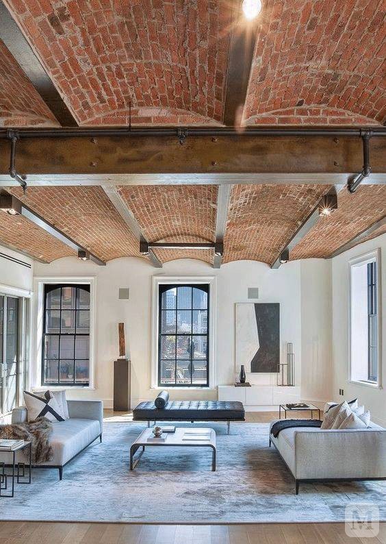 平顶式的挑高空间适用 六宫格,九宫格的吊顶,只需再搭配一盏吸睛的