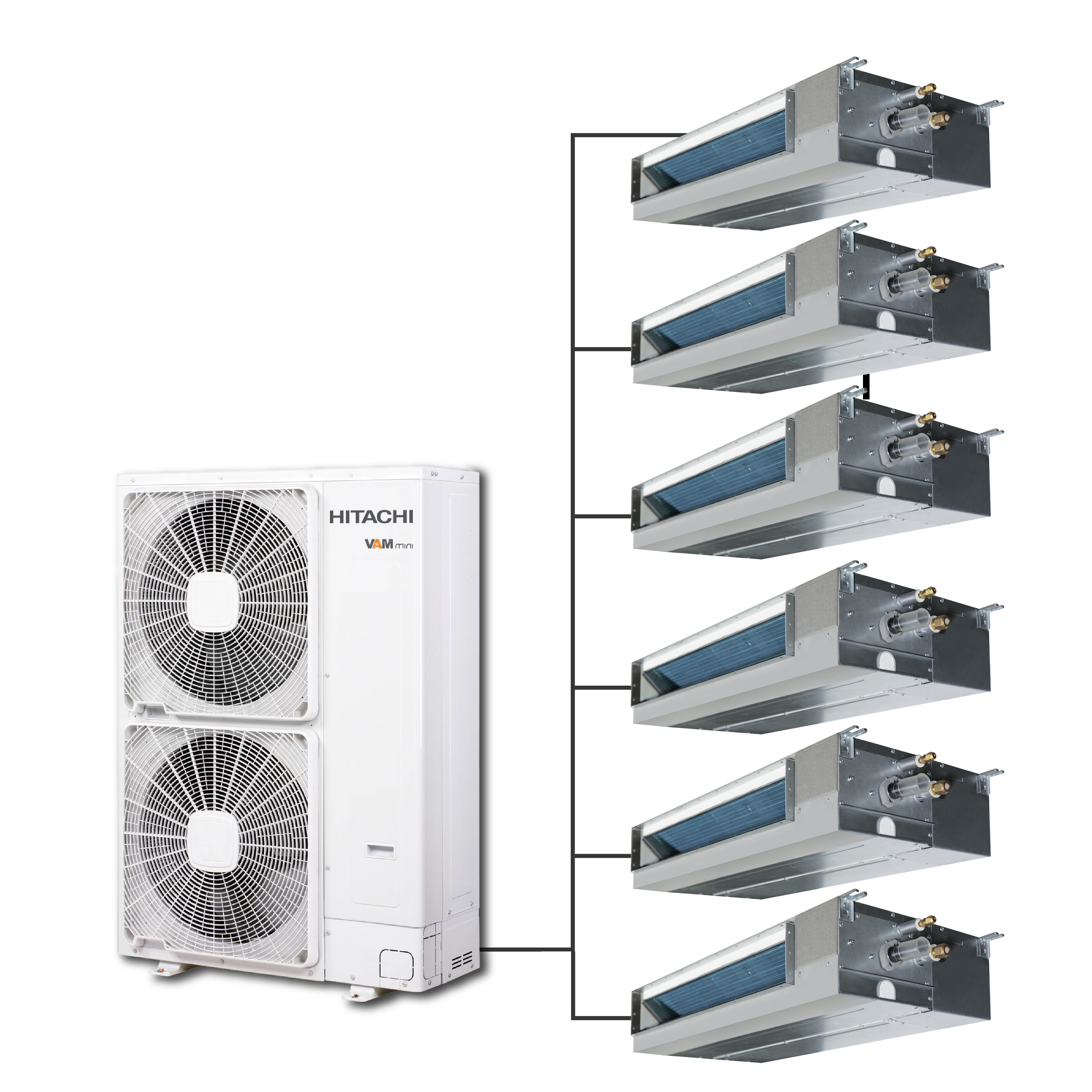 日立vam-mini系列8匹一拖六 vam-mini系列 ras-224fsyn2q