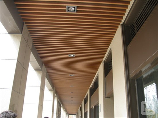 生态木吊顶效果图分析,有哪些特点值得大家喜欢