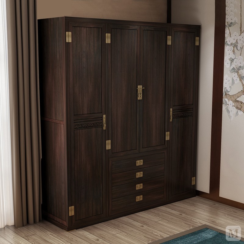  木震东方 四门衣柜 爆款 云檀 a