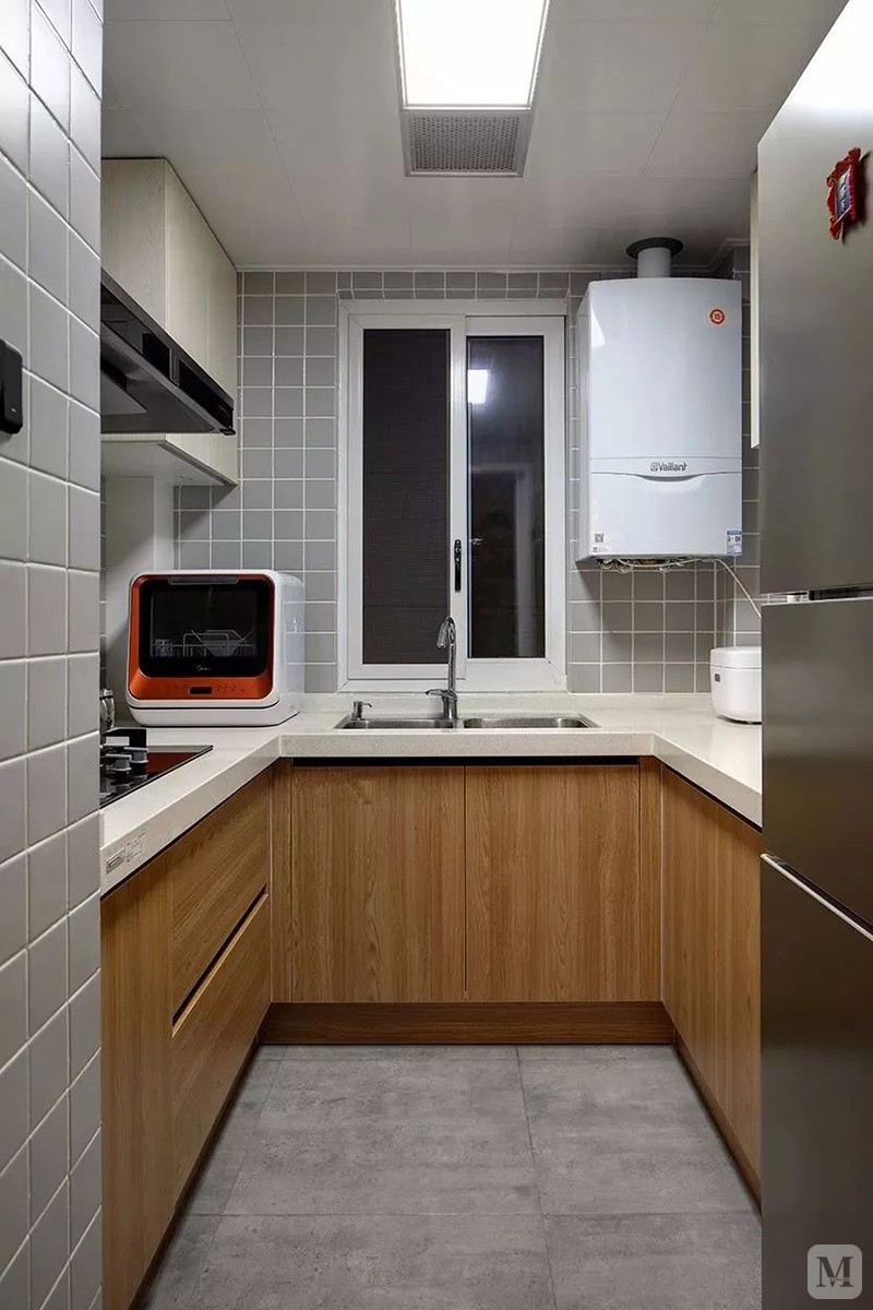 简约厨房橱柜装修效果图