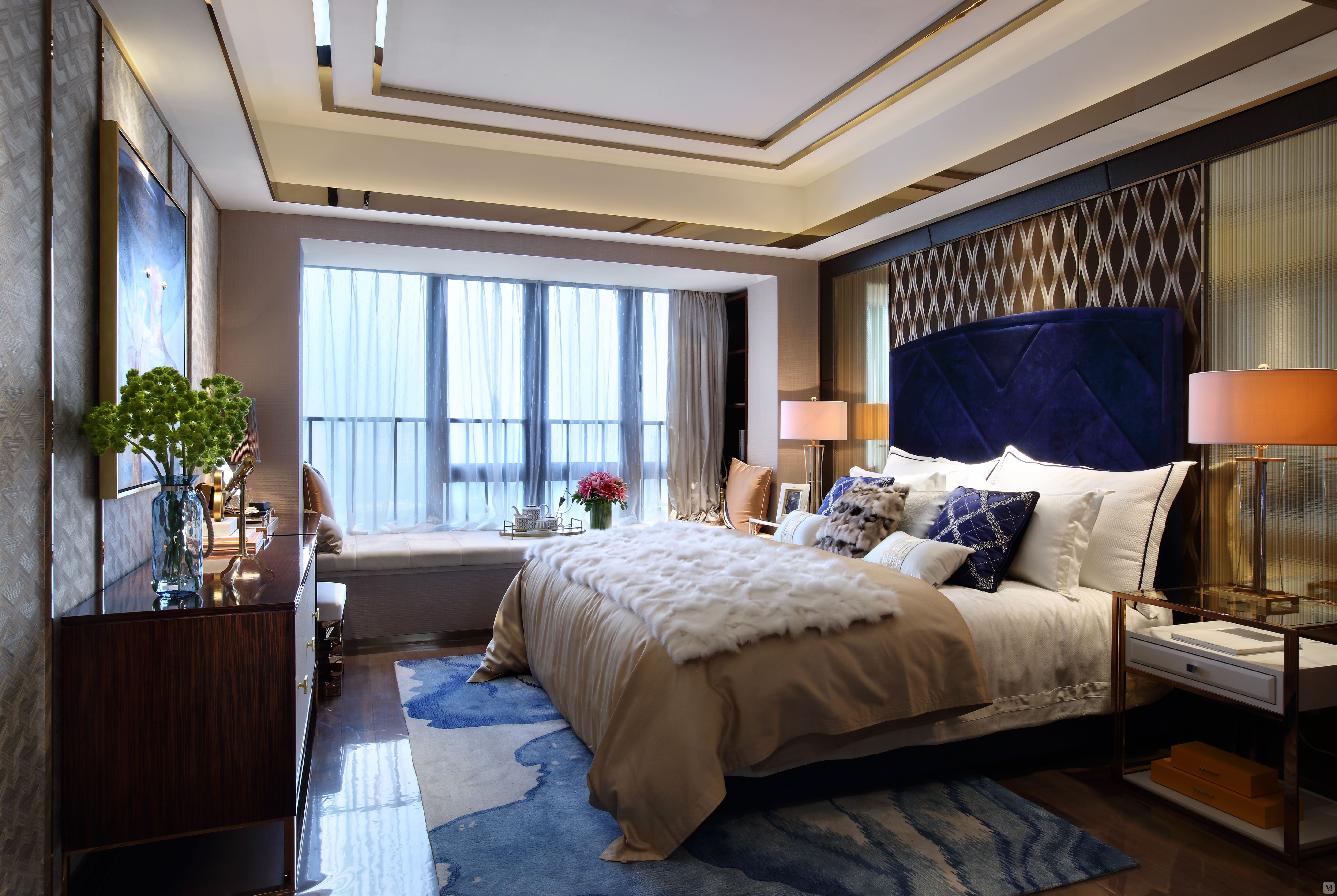 3万145㎡简约四房装修144.9平简约四室-红星美凯龙家装效果图