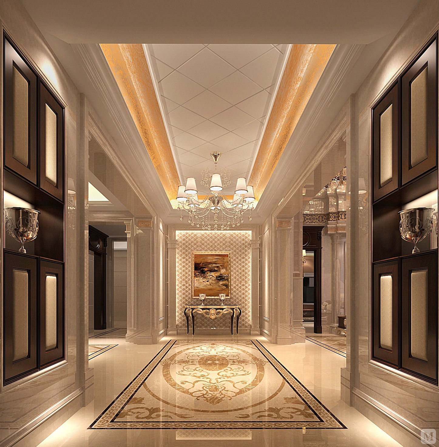 214.5万1000㎡简欧复式装修泉州雍景台别墅区