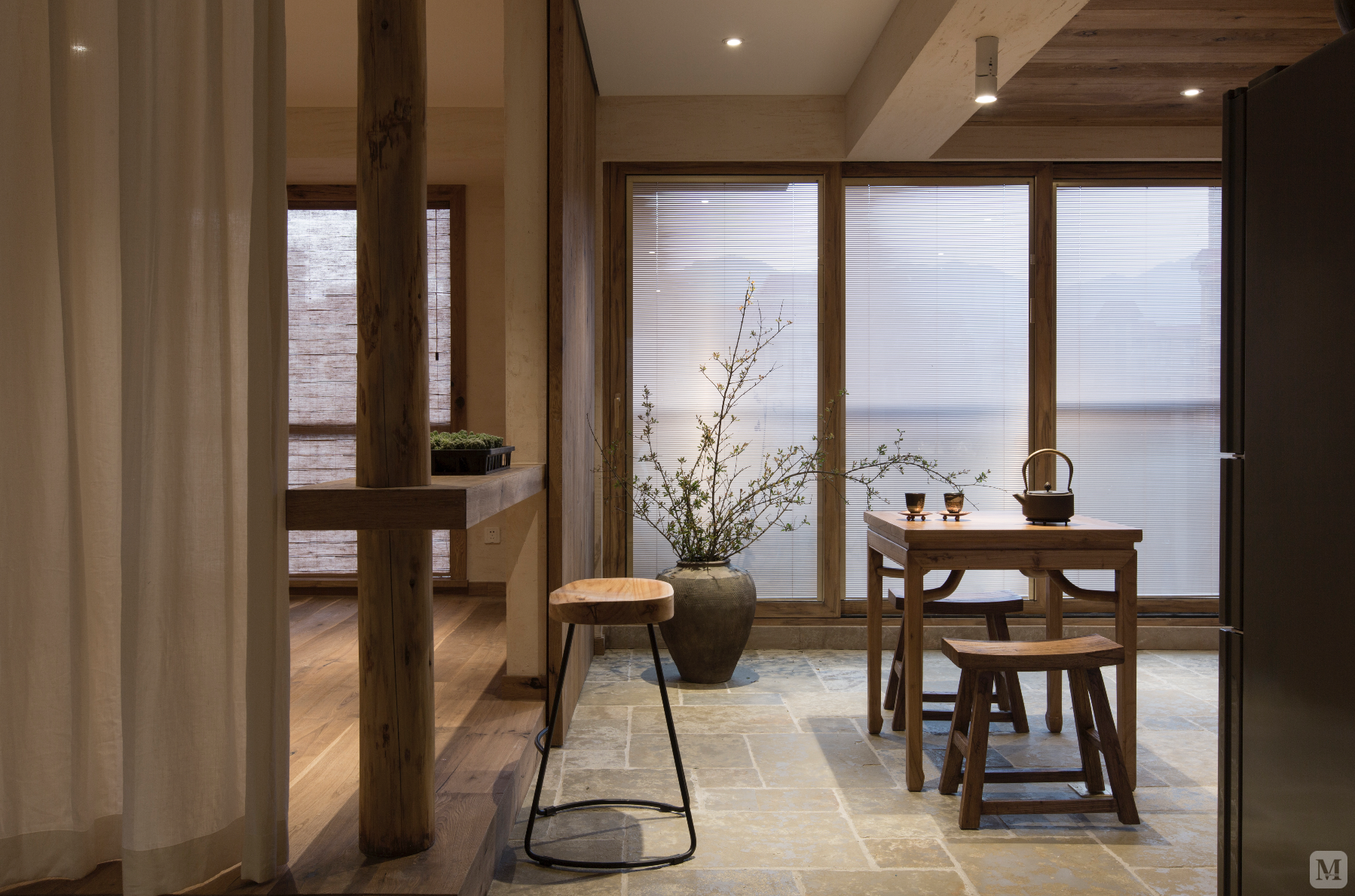 日式客厅背景墙装修效果图