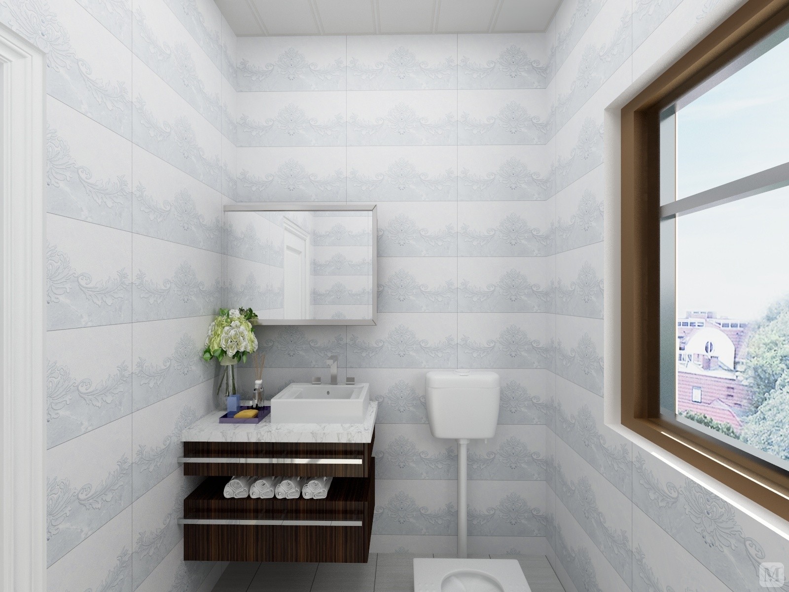 5万135㎡简约三房装修商业步行街1栋04户型现代风-红星美凯龙家装效果