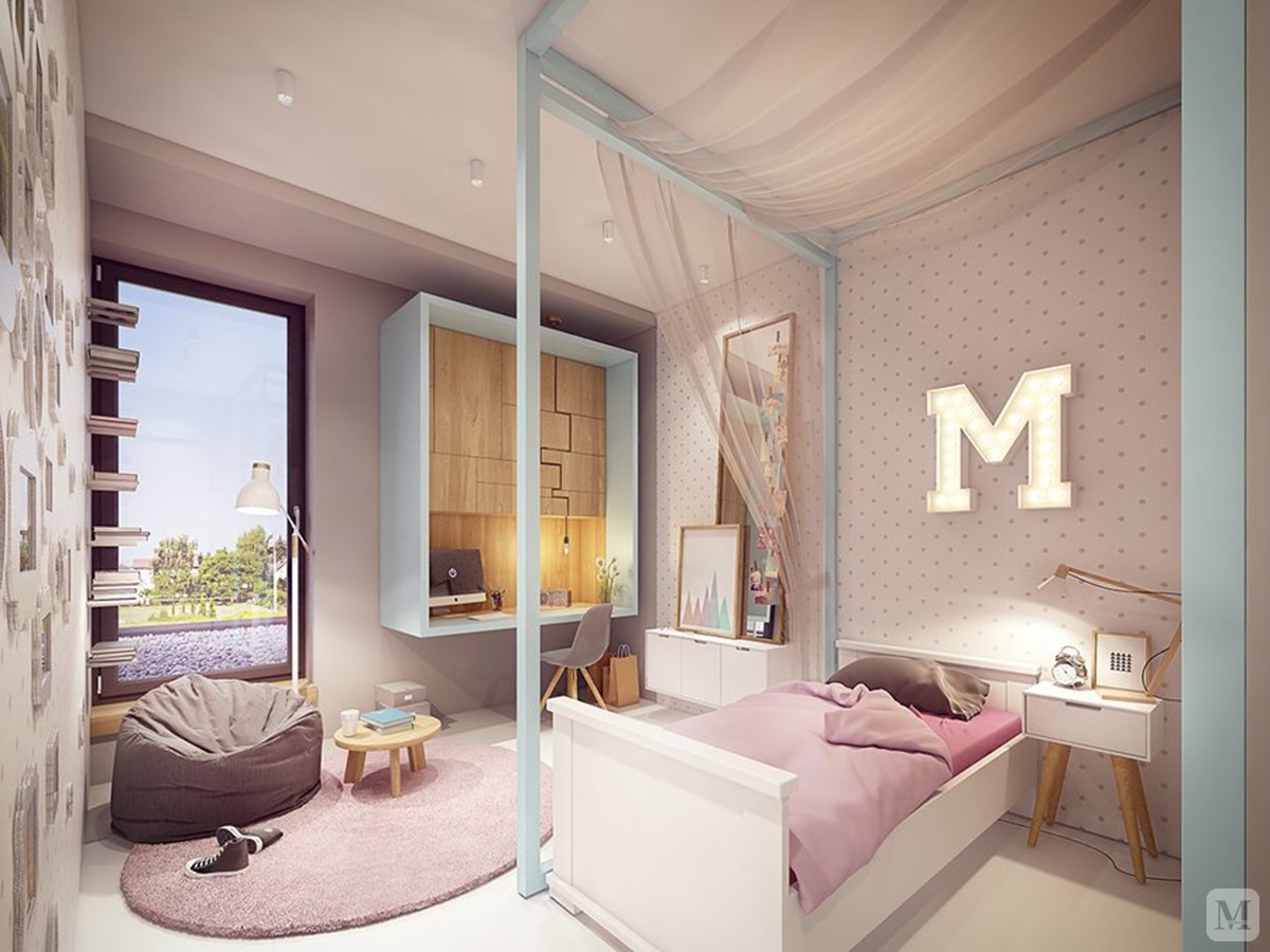 4万101㎡简约一房装修温暖的家温暖的梦