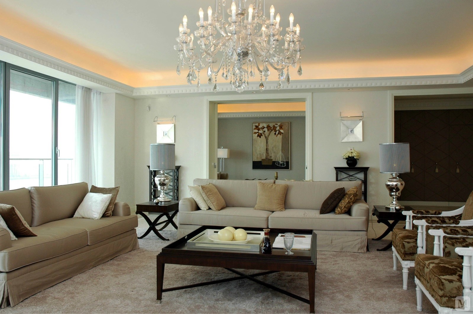 27.3万150㎡简约三房装修精美,华贵,这就是档次