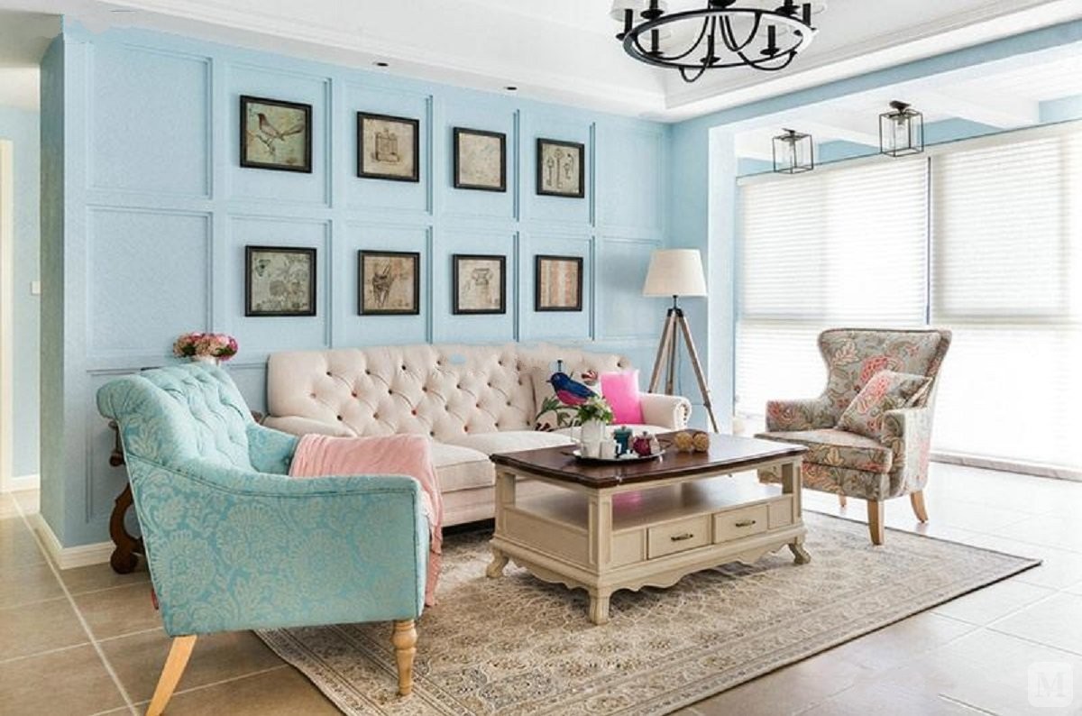 2万133㎡混搭三房装修现代清新雅致装修方案