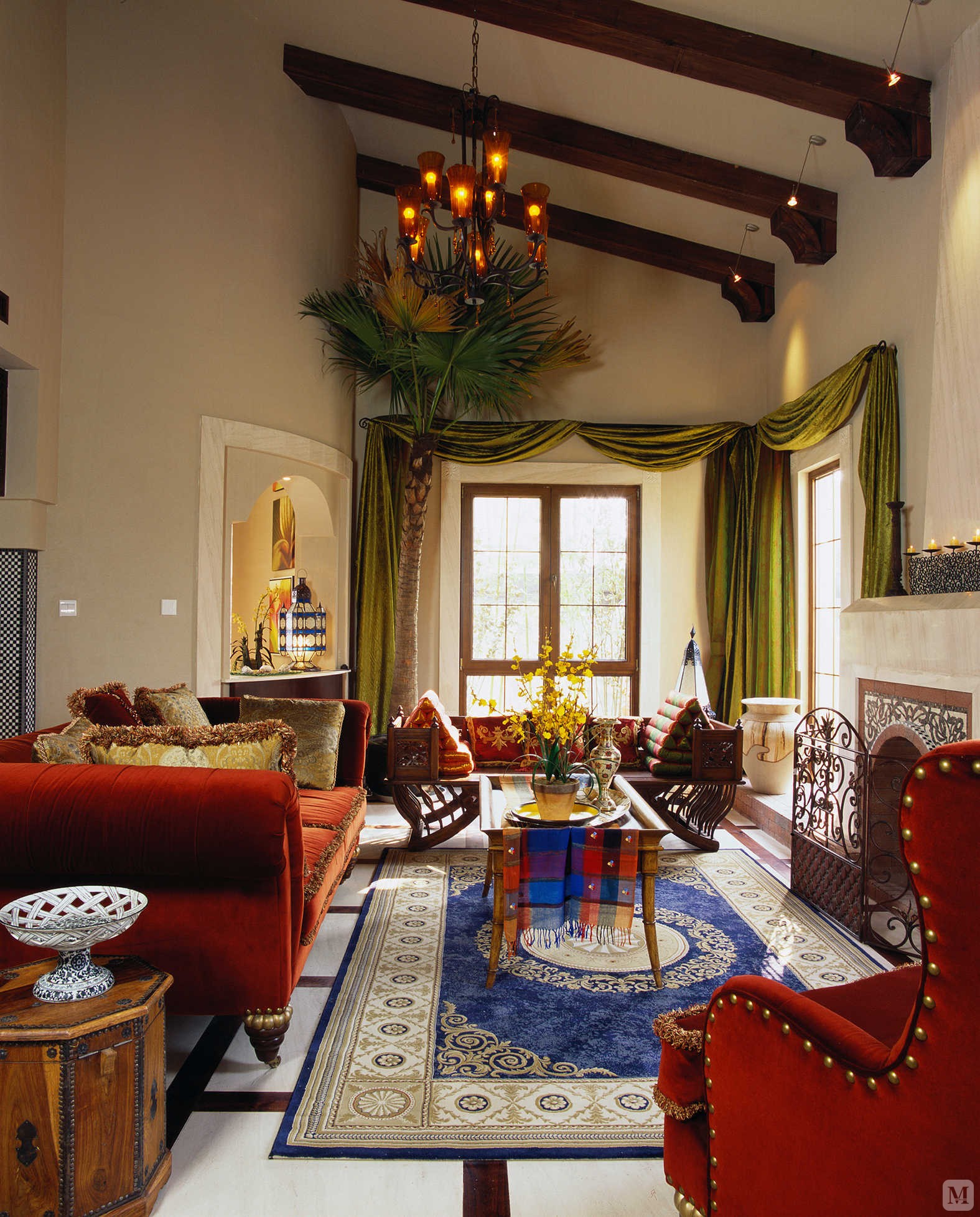 豪华装修东南亚异域风情-红星美凯龙家装效果图