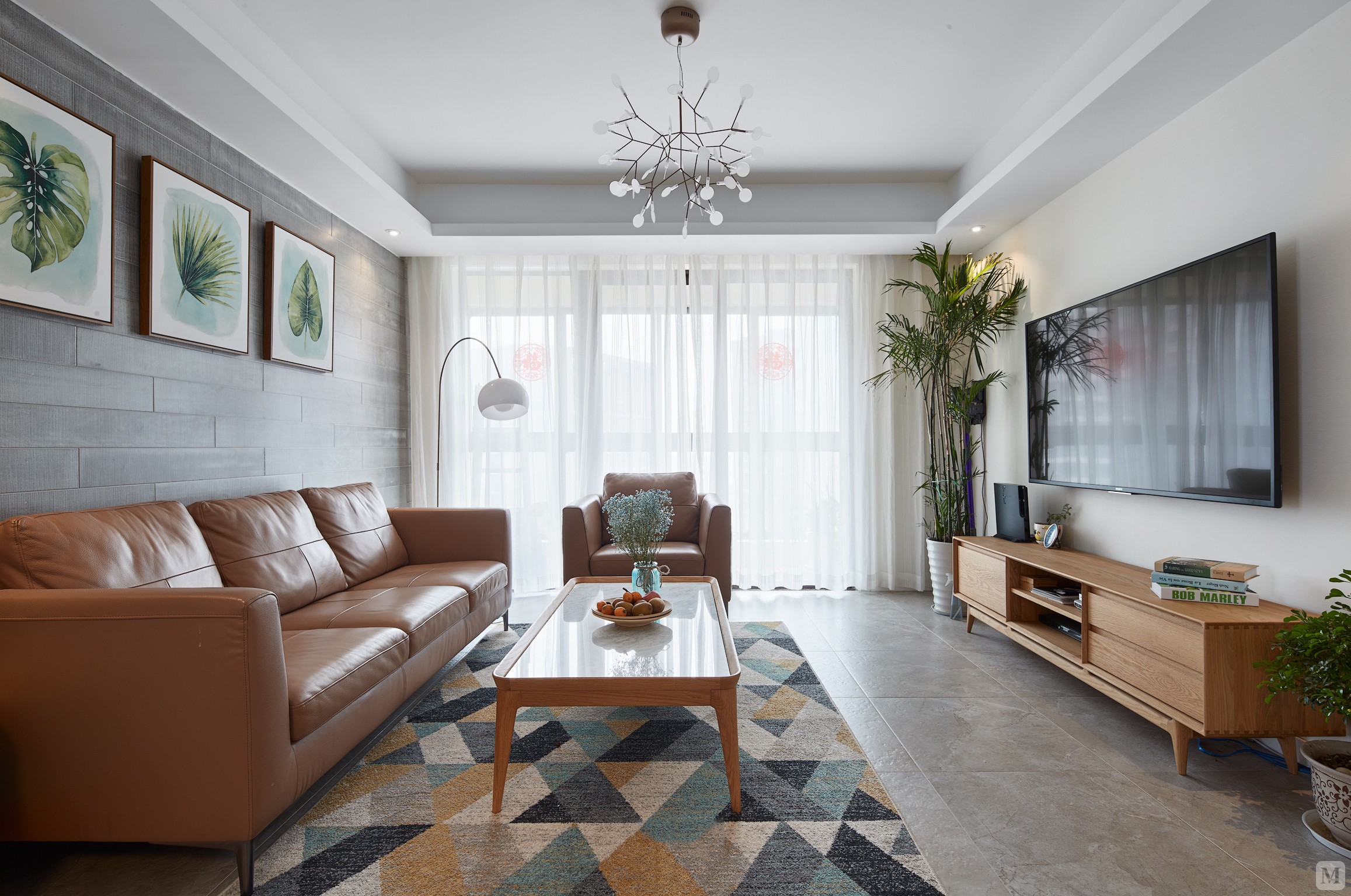 2万117㎡简约三房装修简约风--生活梦想家-红星美凯龙家装效果图