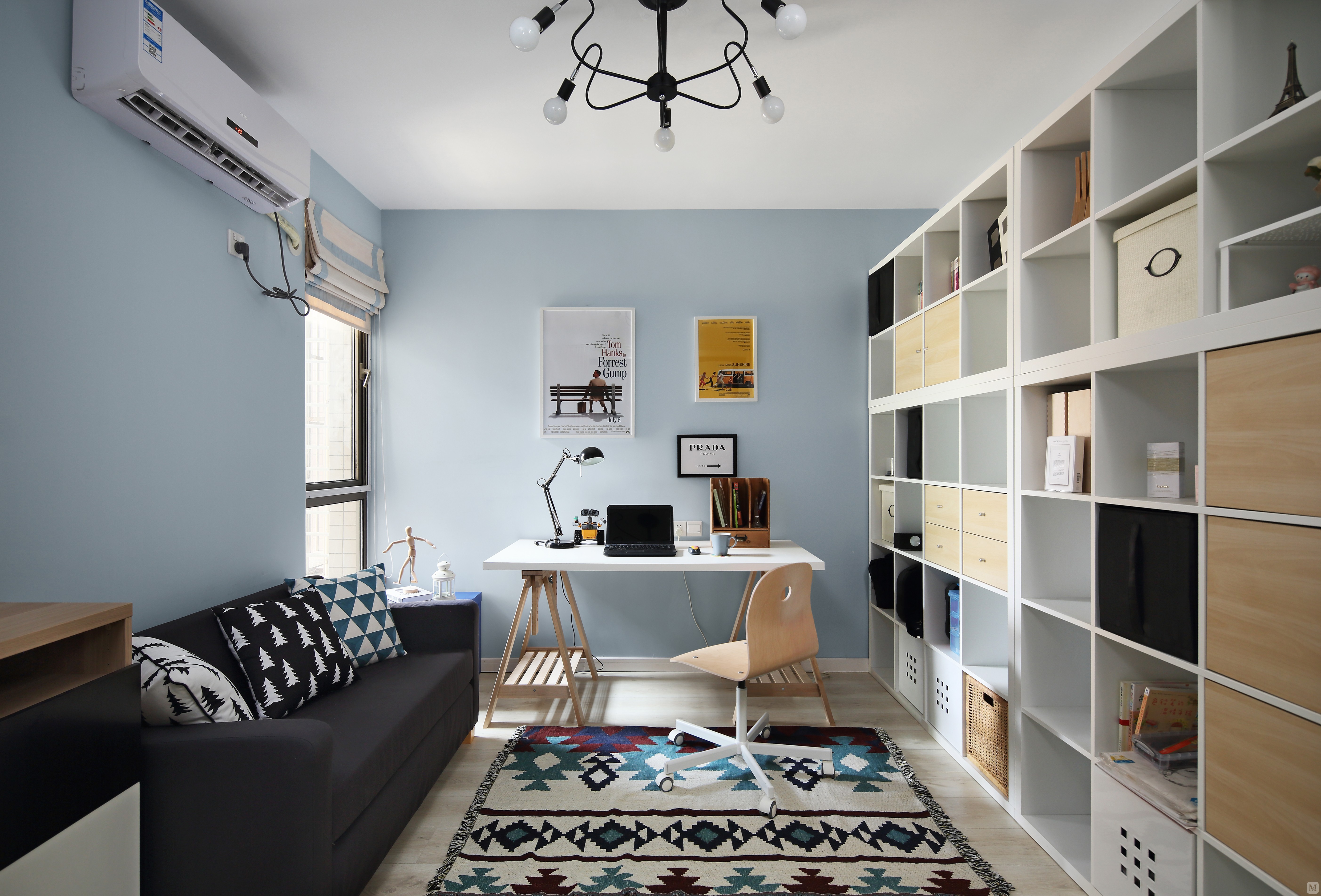 简欧儿童房吊顶装修效果图