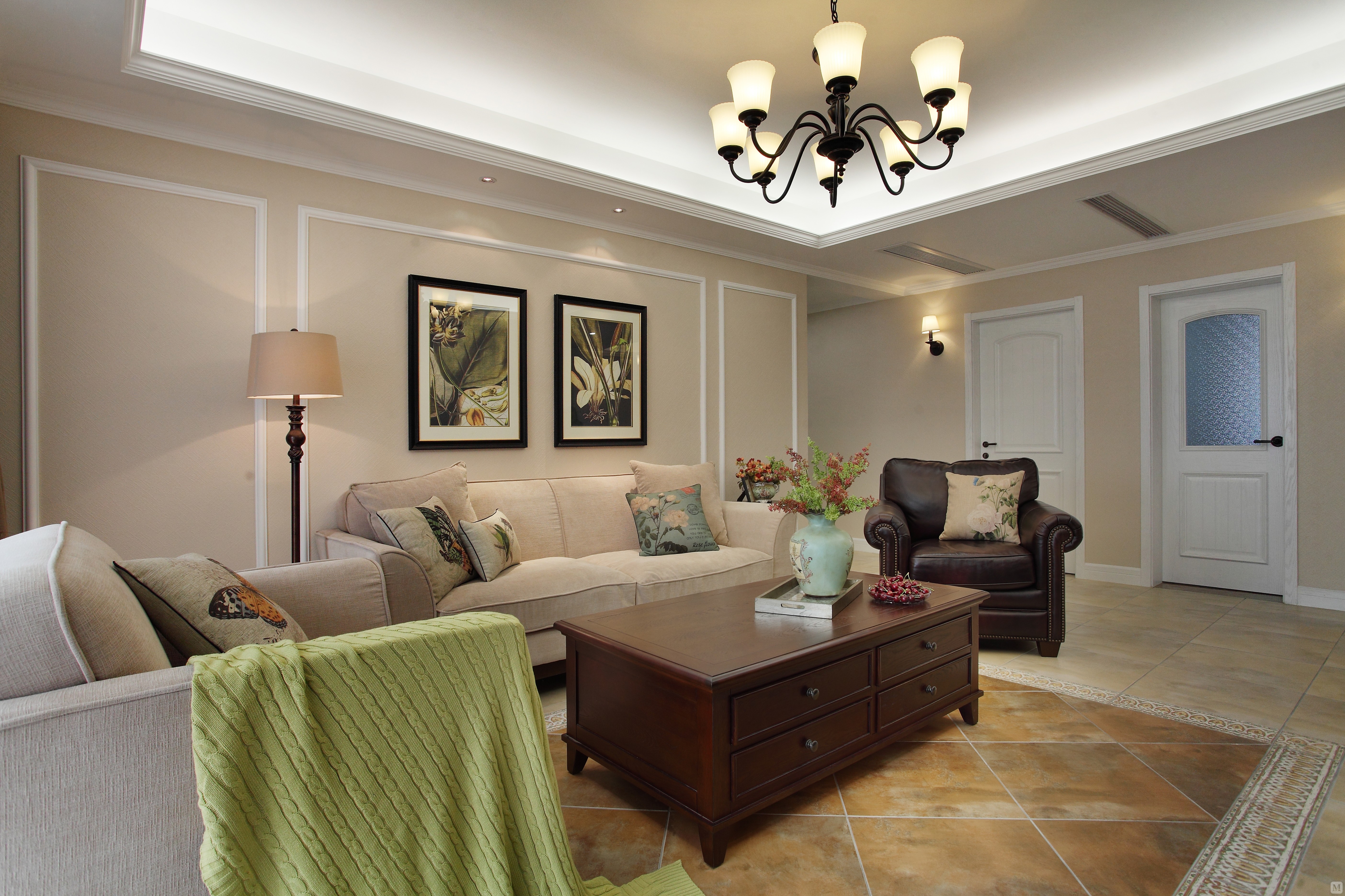 为了能给他一个好的学习环境,才有了这套房,这次装修