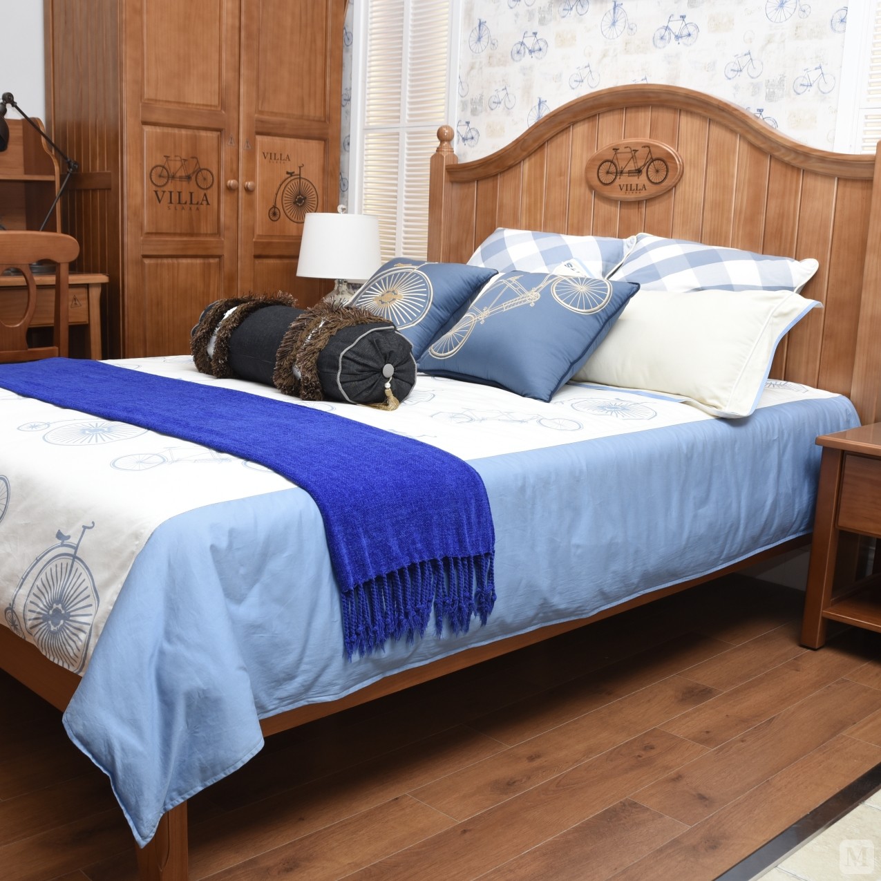  星星索 单床 美式风格自行车款