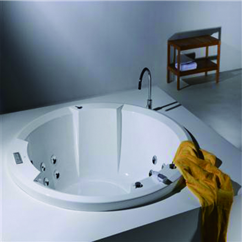 贝朗圆形按摩浴缸b25615dw4
