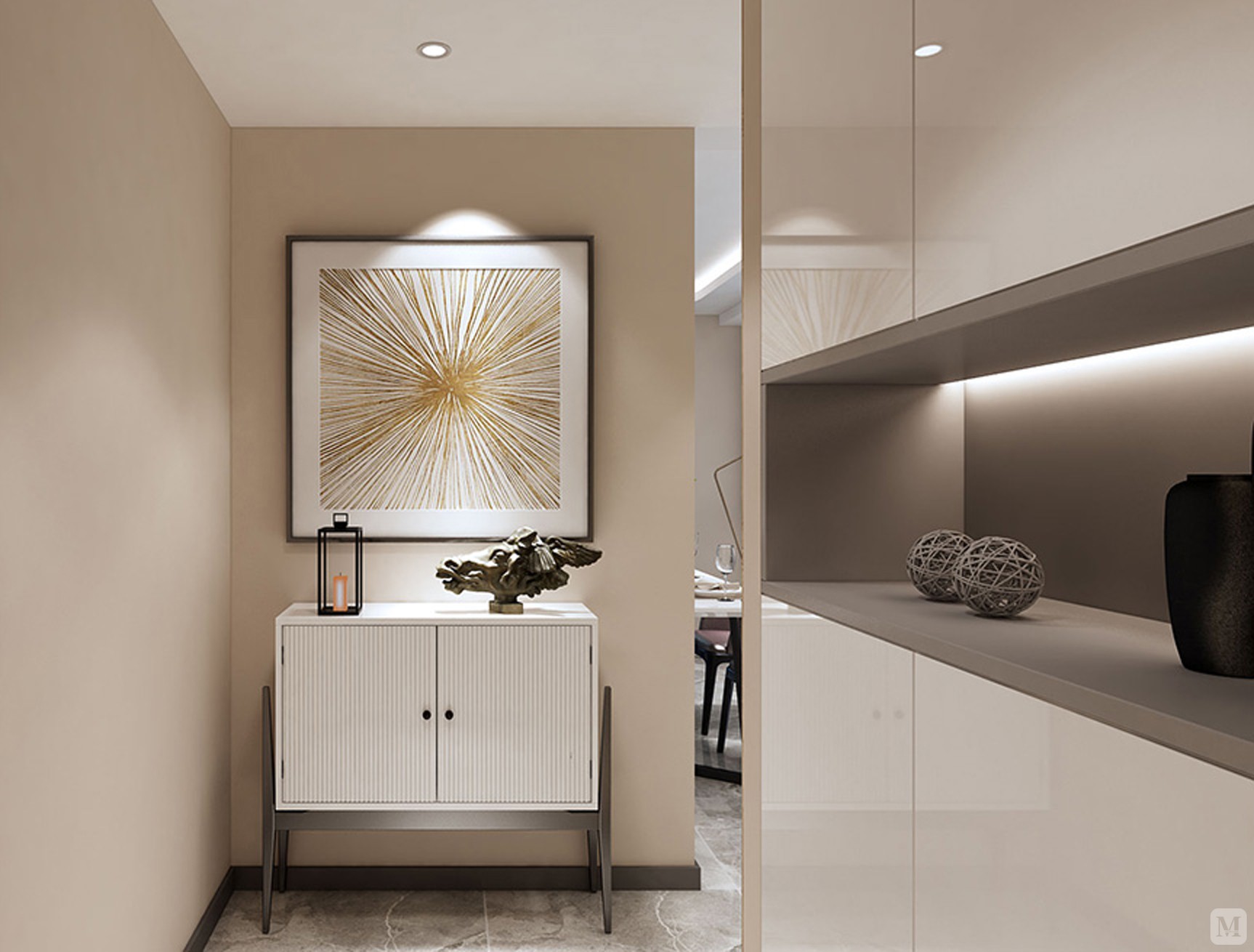 简约玄关装修效果图