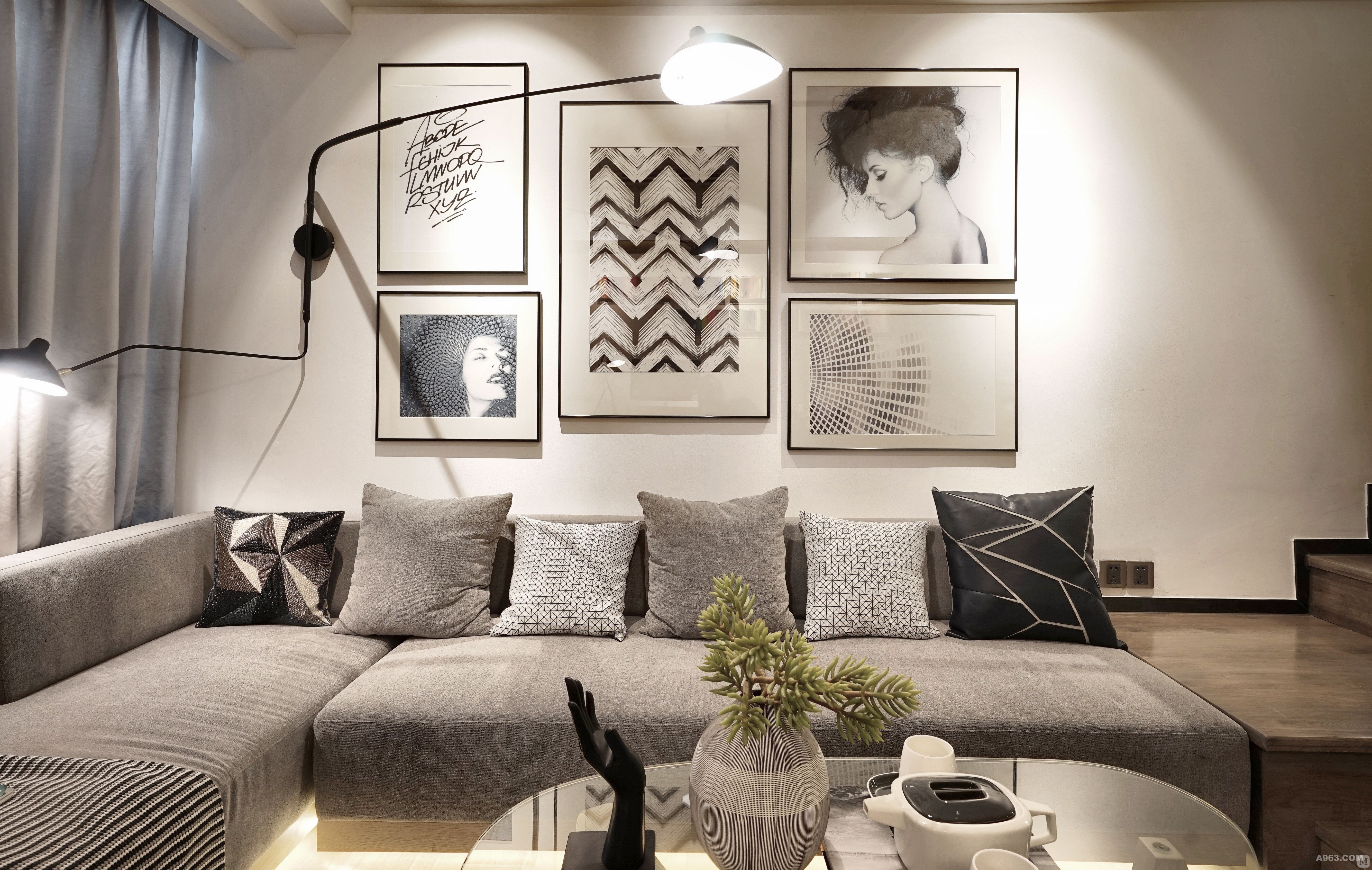 经典设计,一家三口的温馨简美家