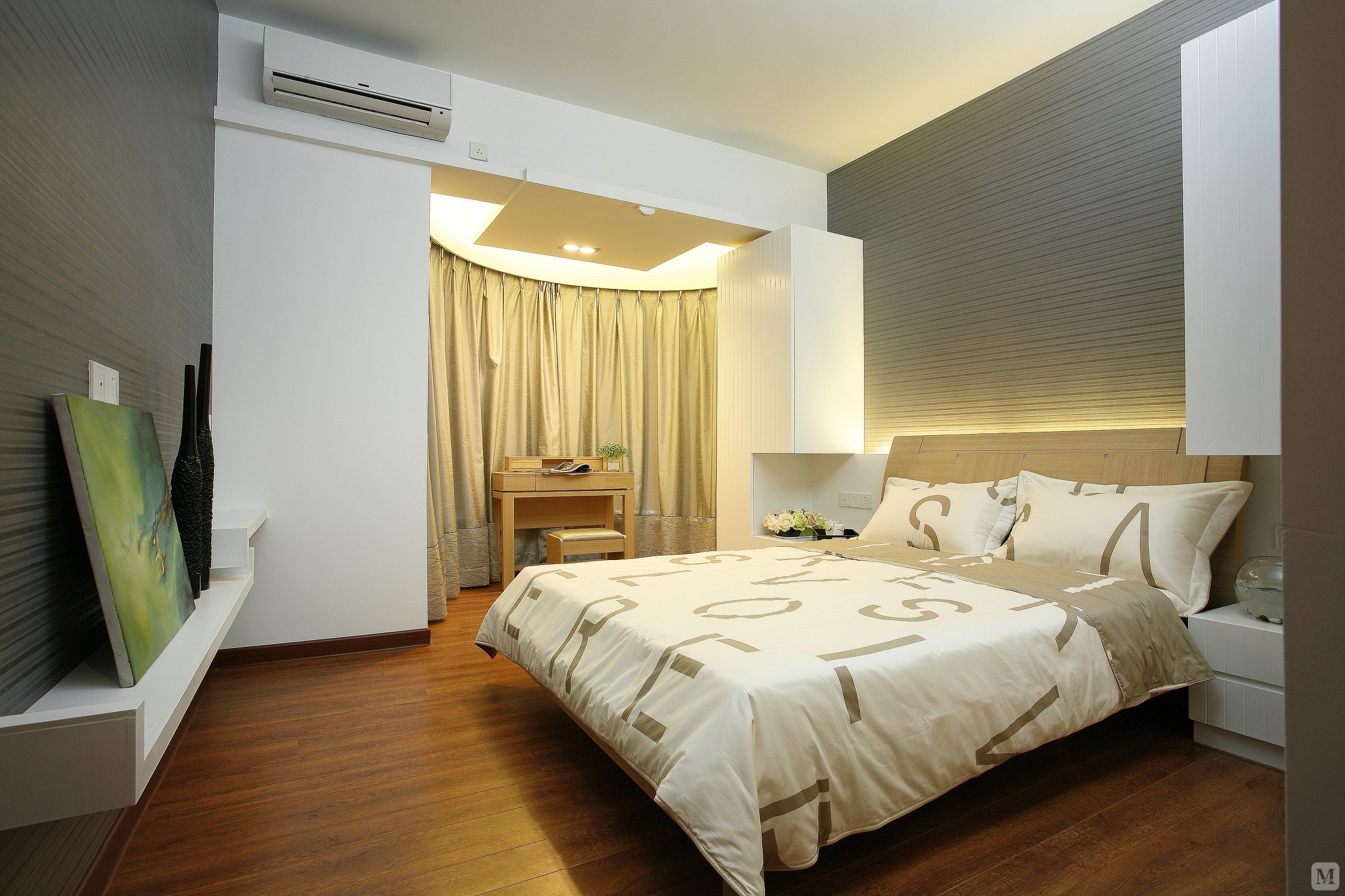 简约卧室吊顶装修效果图