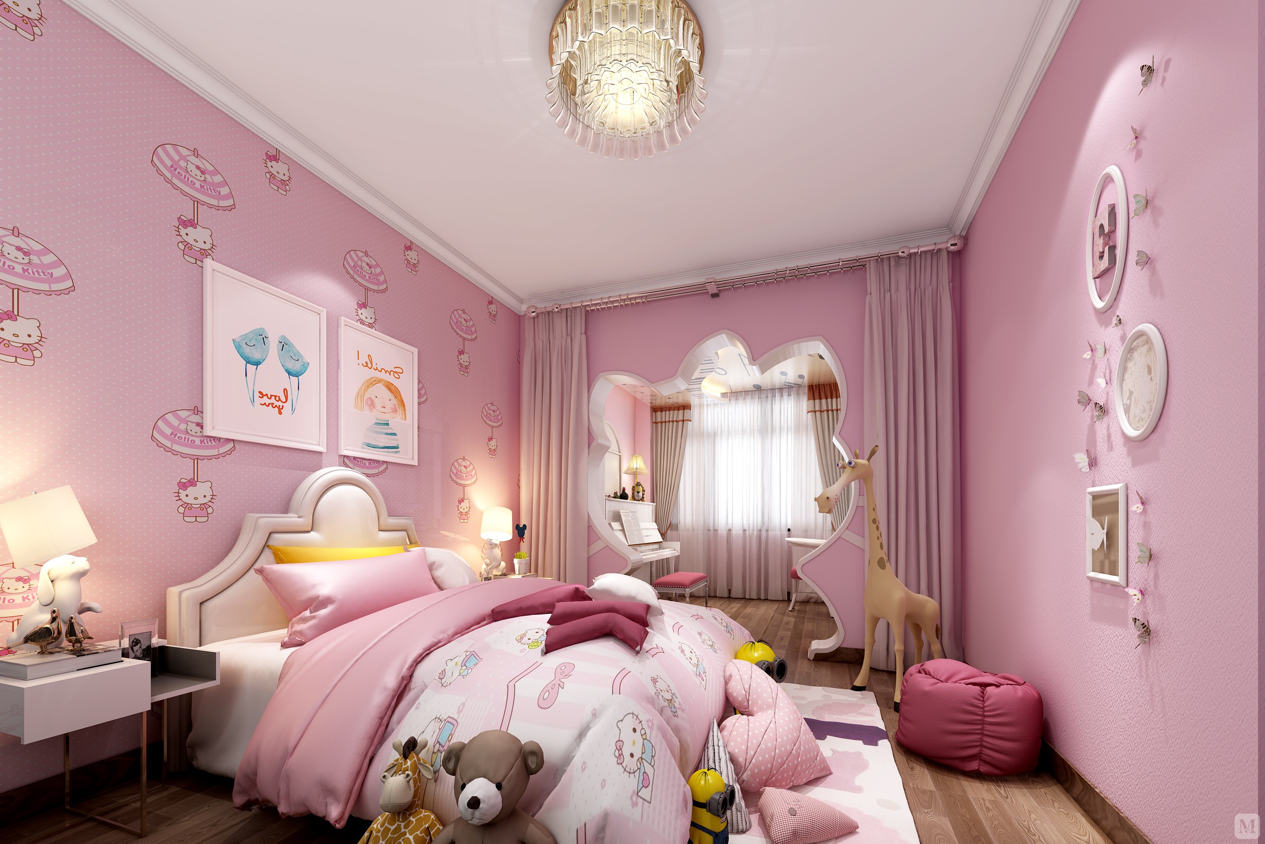 9万169㎡中式四房装修保利红珊瑚蓝姐