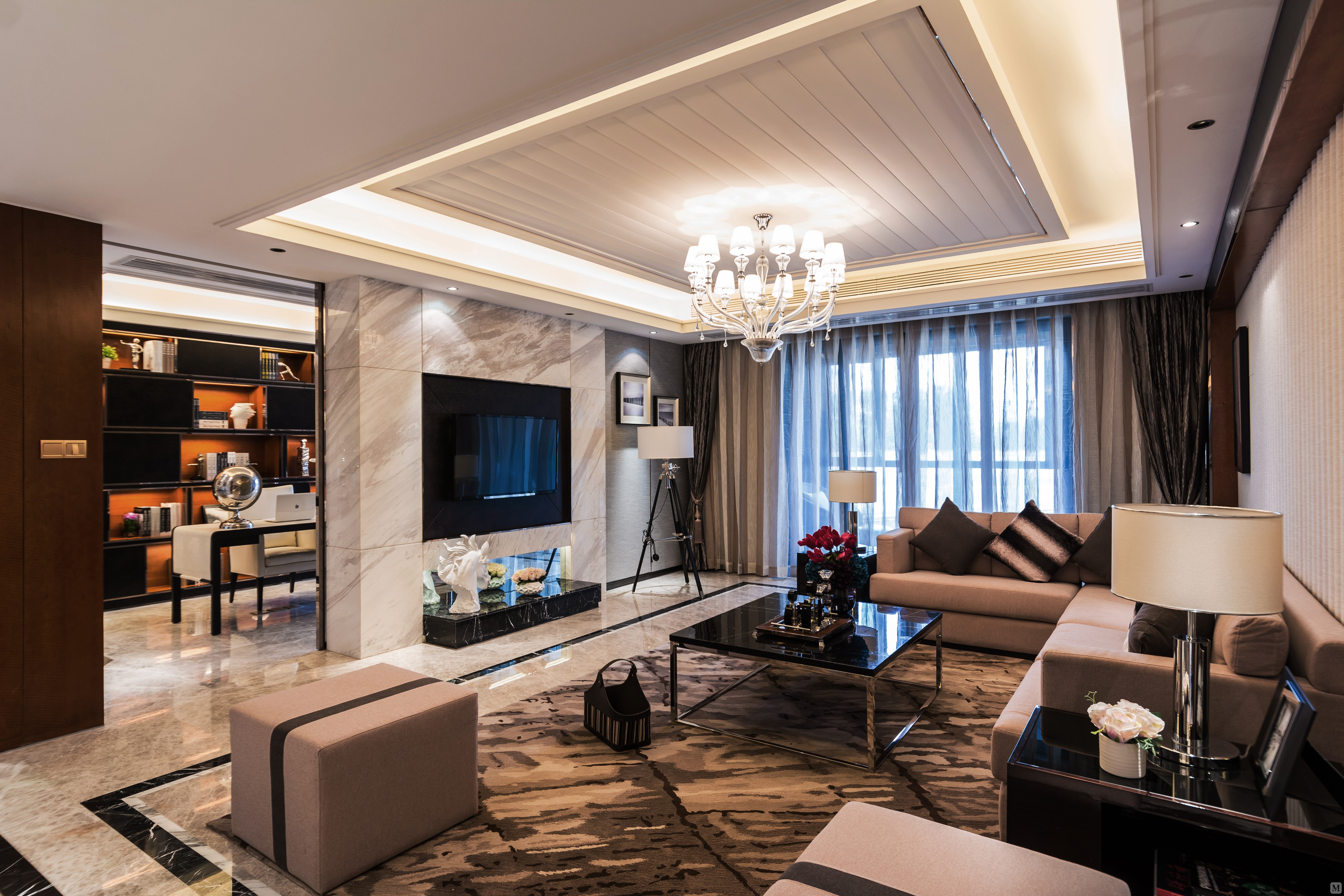 2万293㎡简约四房装修维兰德小镇-红星美凯龙家装效果图