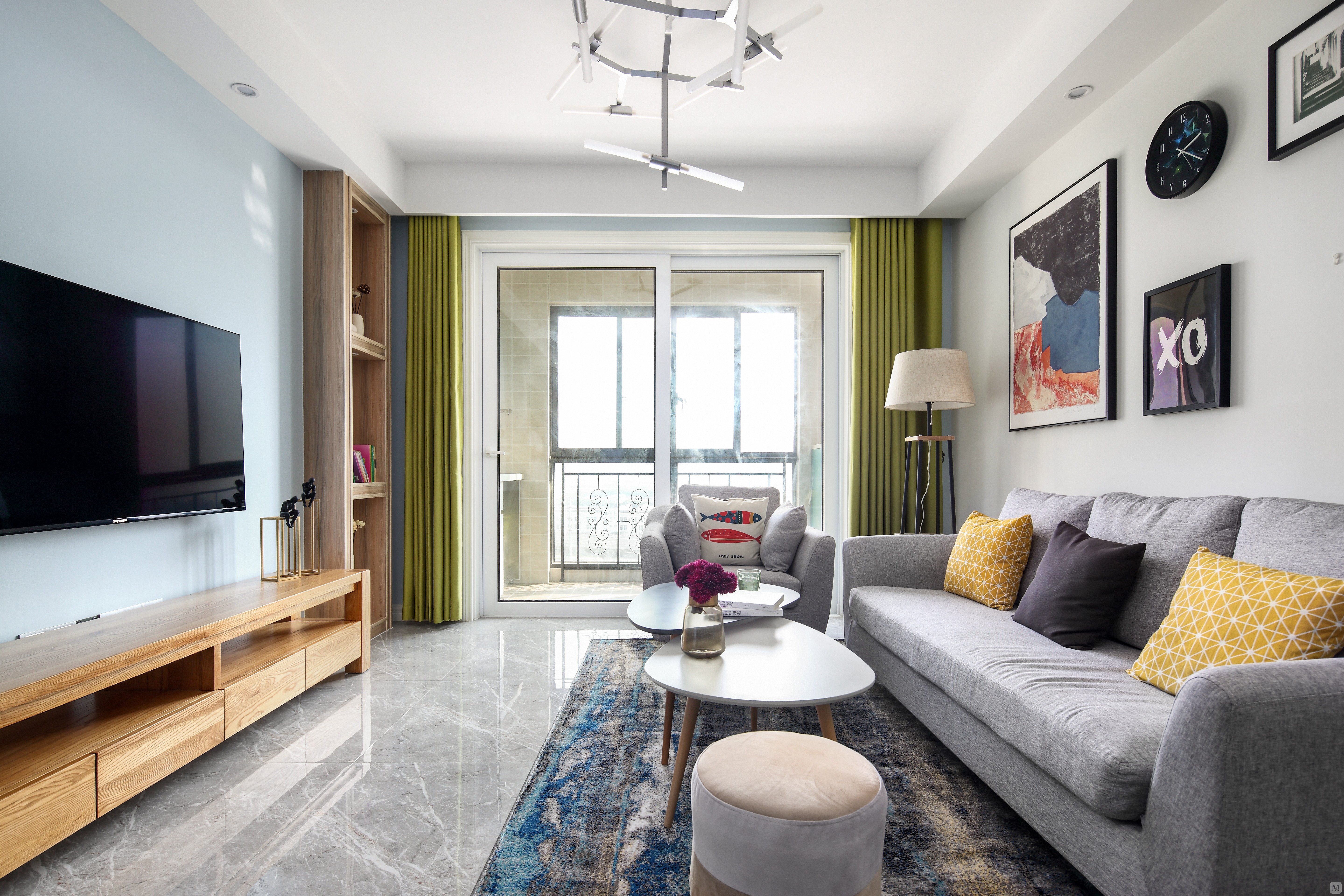 2万89㎡简约三房装修《简*爱》