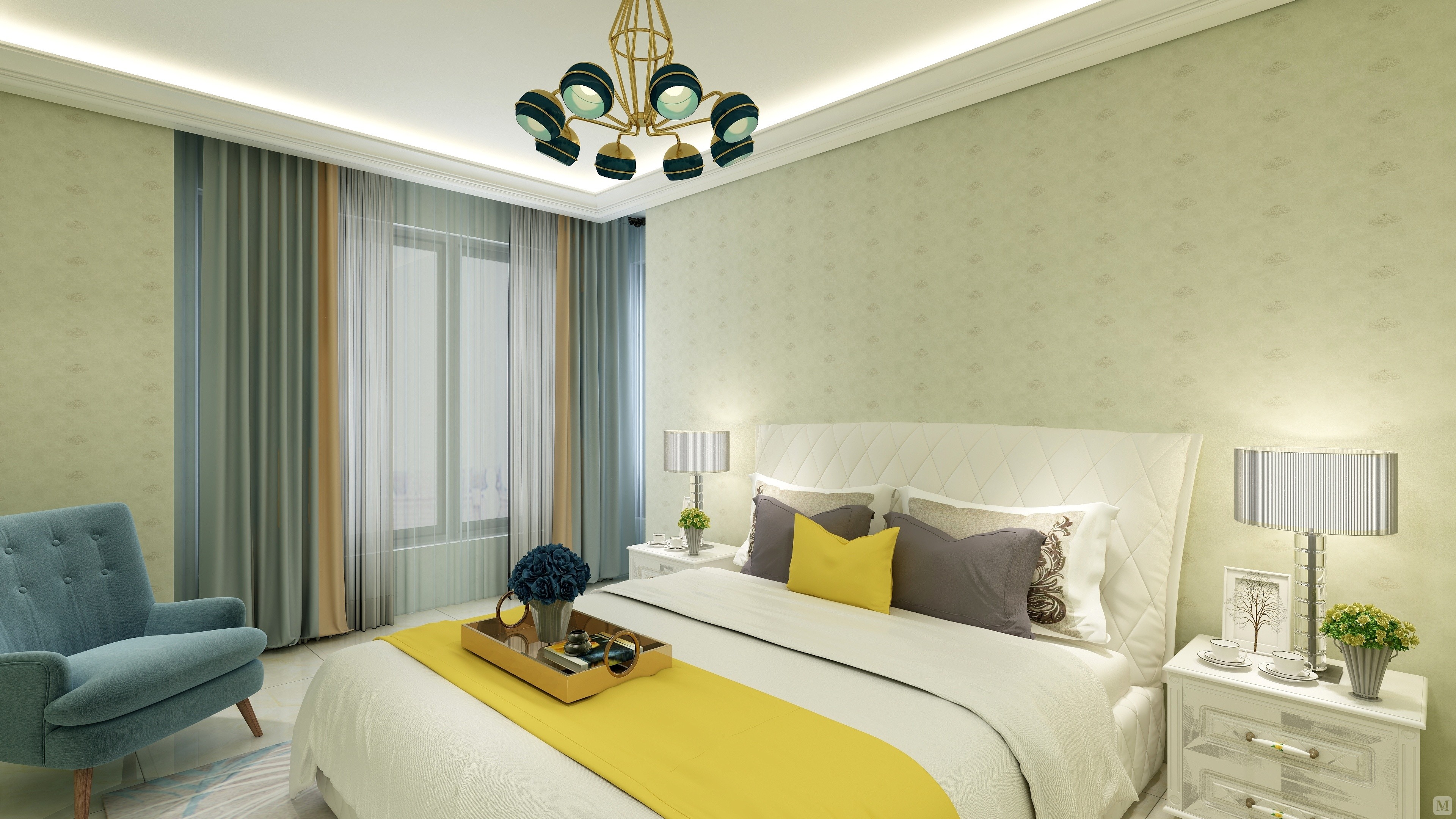 柔然 壁纸 roen柔然壁纸卧室客厅