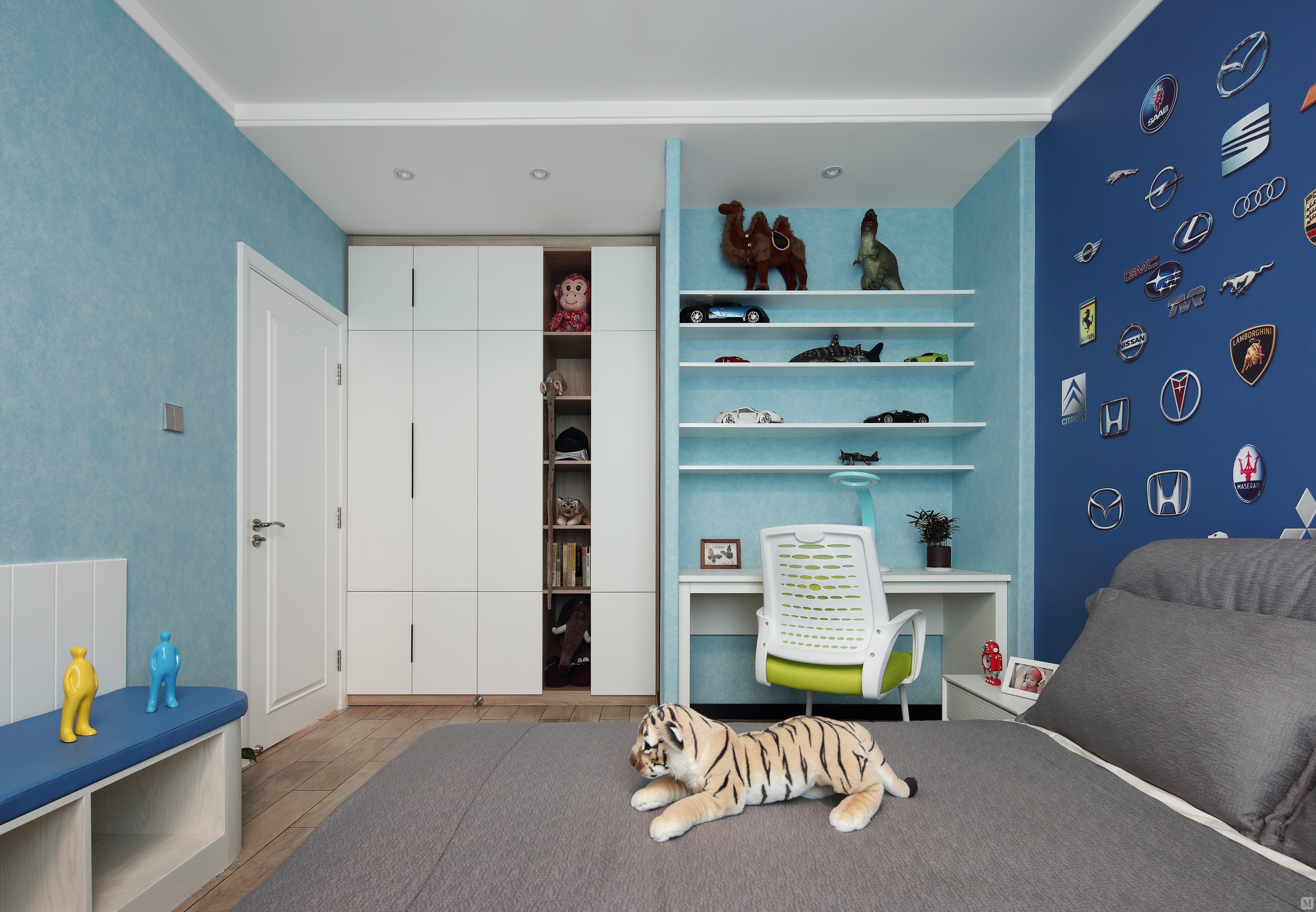 简约儿童房吊顶装修效果图