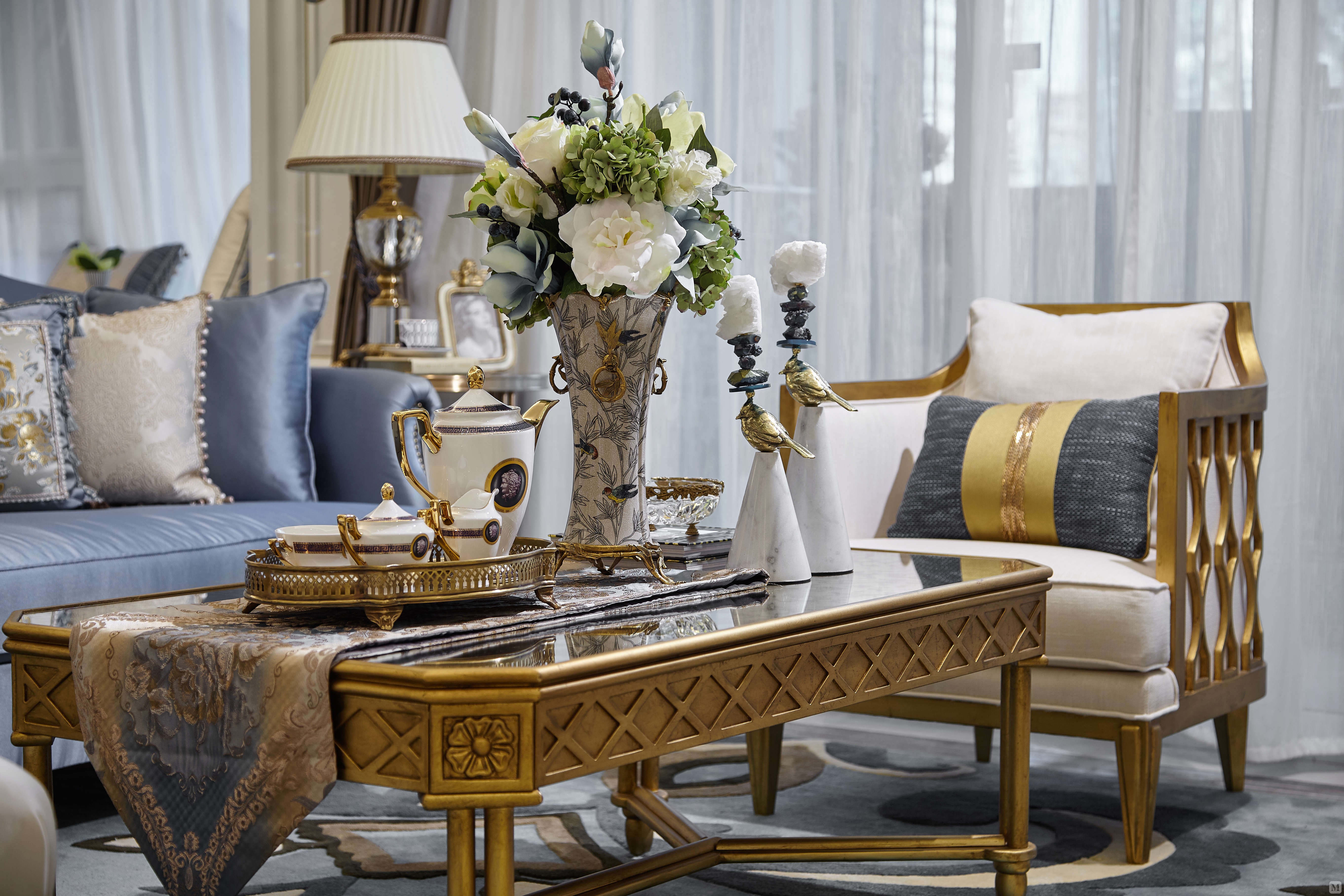 简欧客厅沙发装修效果图