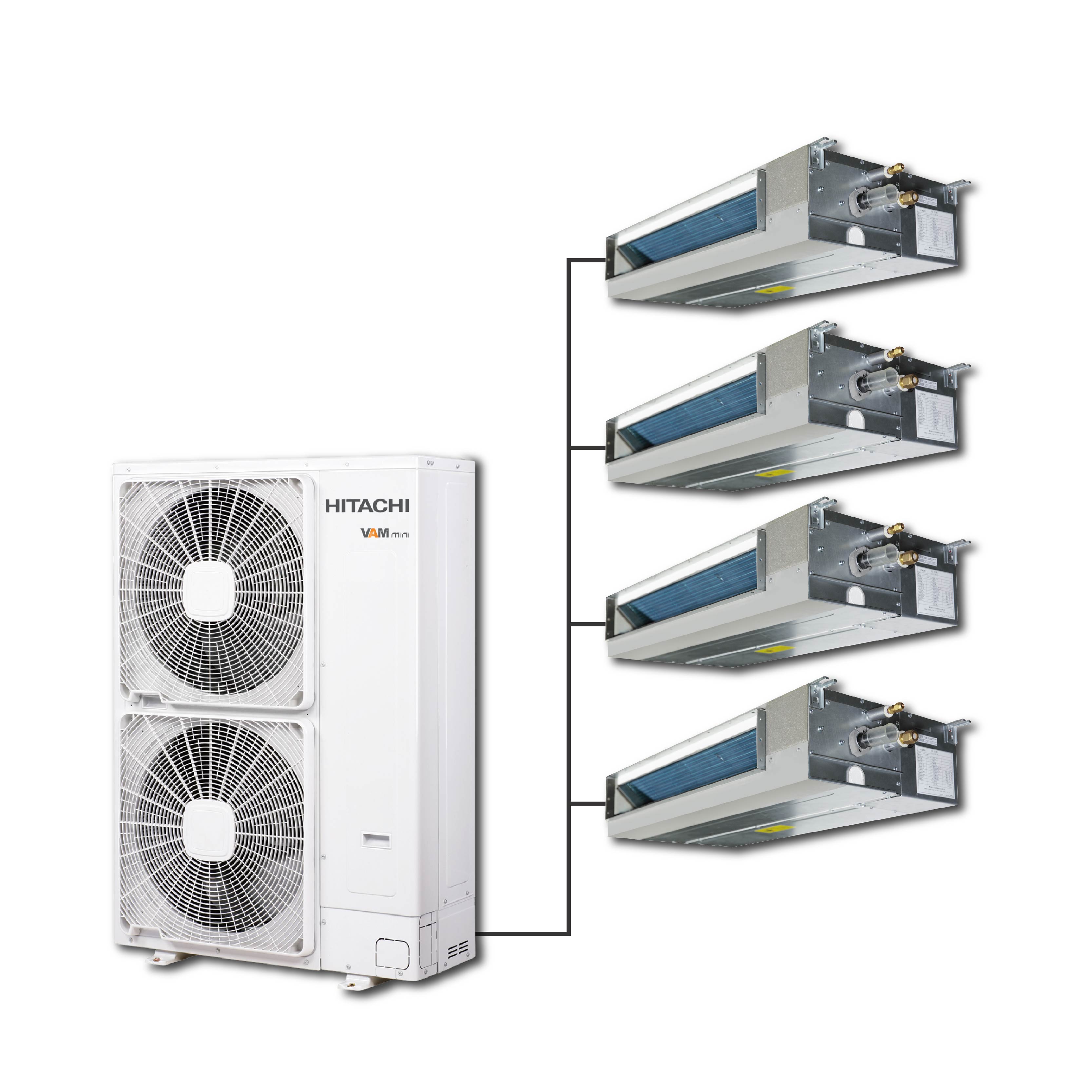 日立vam-mini 5匹一拖四中央空调 ras-140fsvn2q