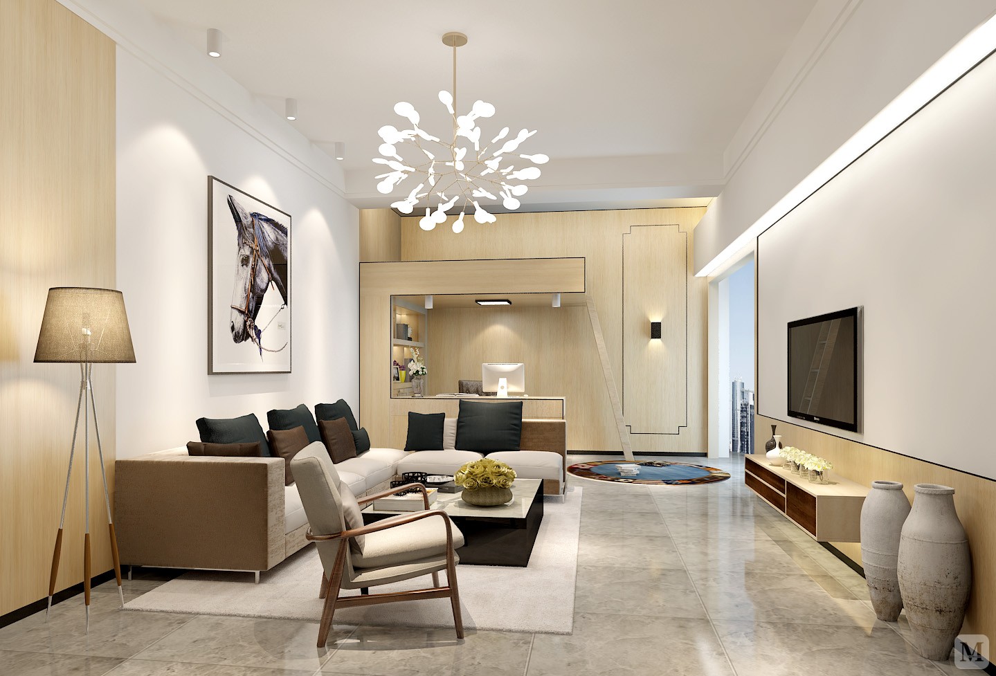 设计师将189平3居爆改5居,实现1439_977