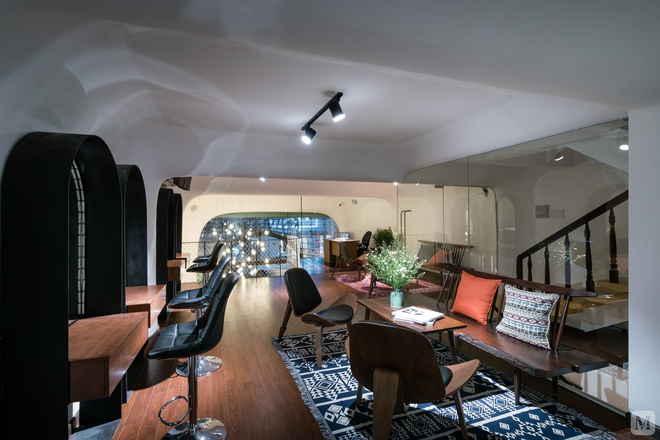 9万980㎡简约装修个性十足影楼空间